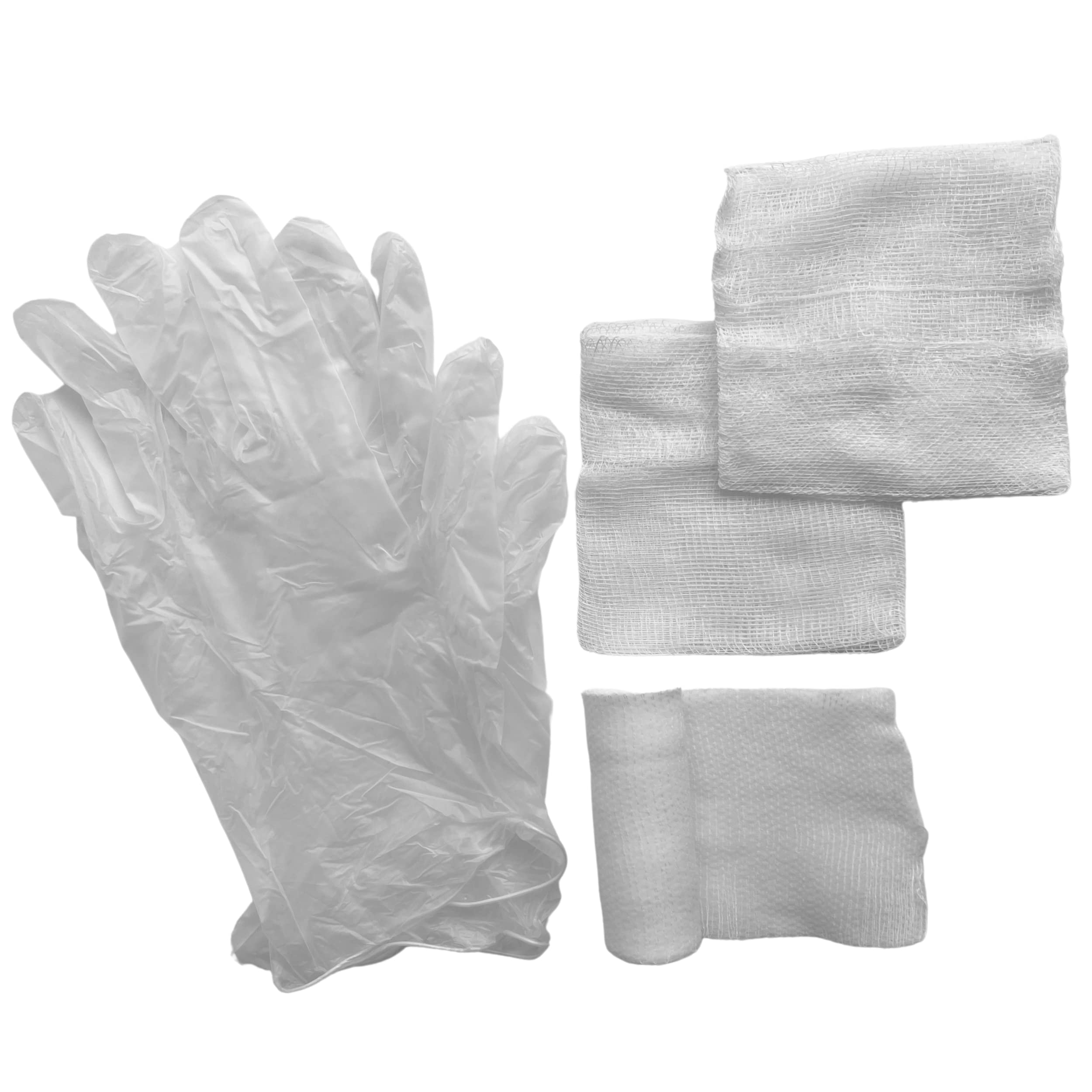 MCR Medical First Aid Kit - 10 Pack Basic Emergency Training Supplies for Home, Office, School & Outdoor Safety Preparedness