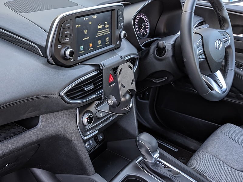 Premium InDash Mount for Hyundai Santa Fe (2019-2023) - Secure Phone Holder for Car Dashboard - Perfect for GPS Navigation & Hands-Free Driving