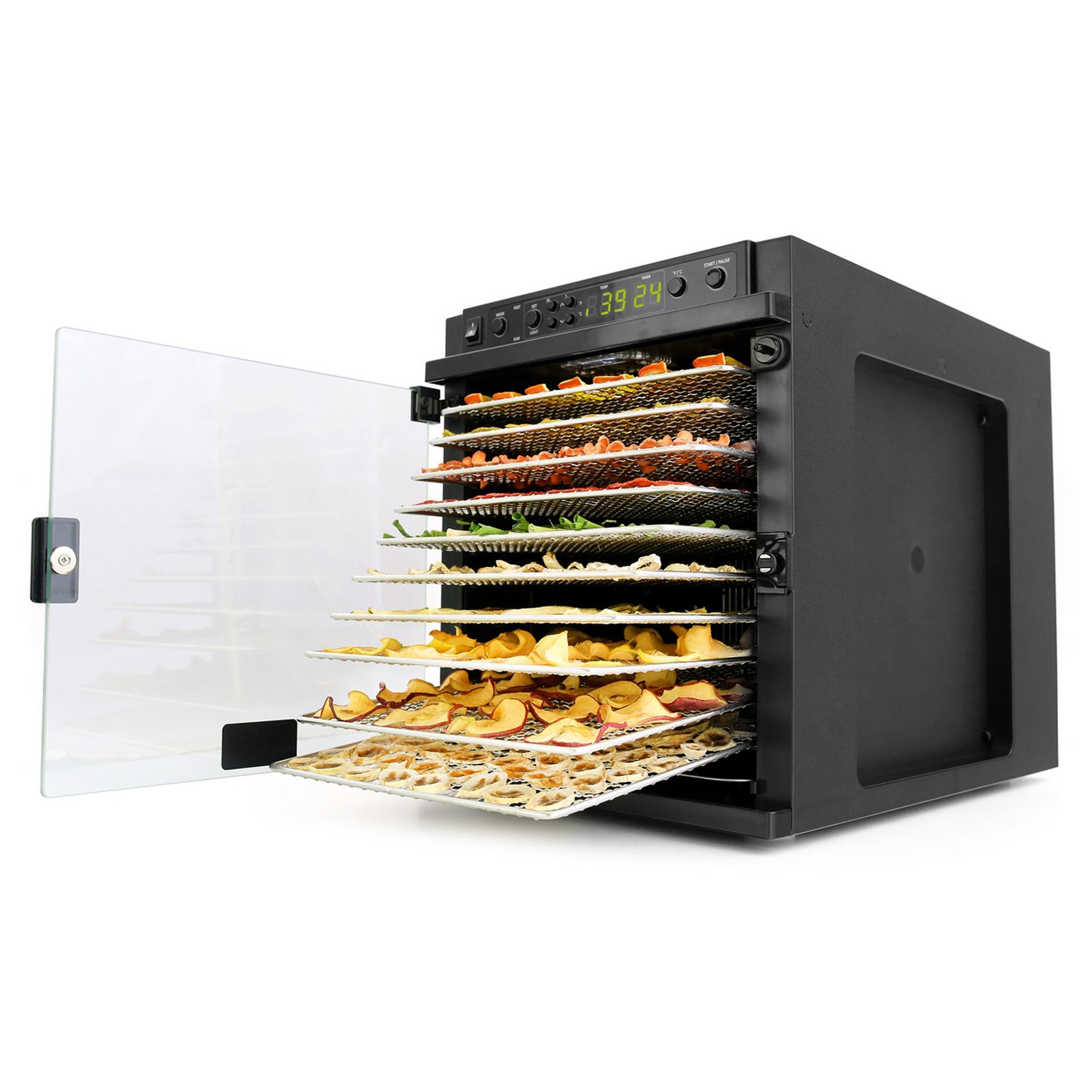 Sedona® Express Refrigerated Food Dehydrator with Stainless Steel Trays - Healthy Snacks, Jerky & Fruit Drying for Home Kitchen & Camping