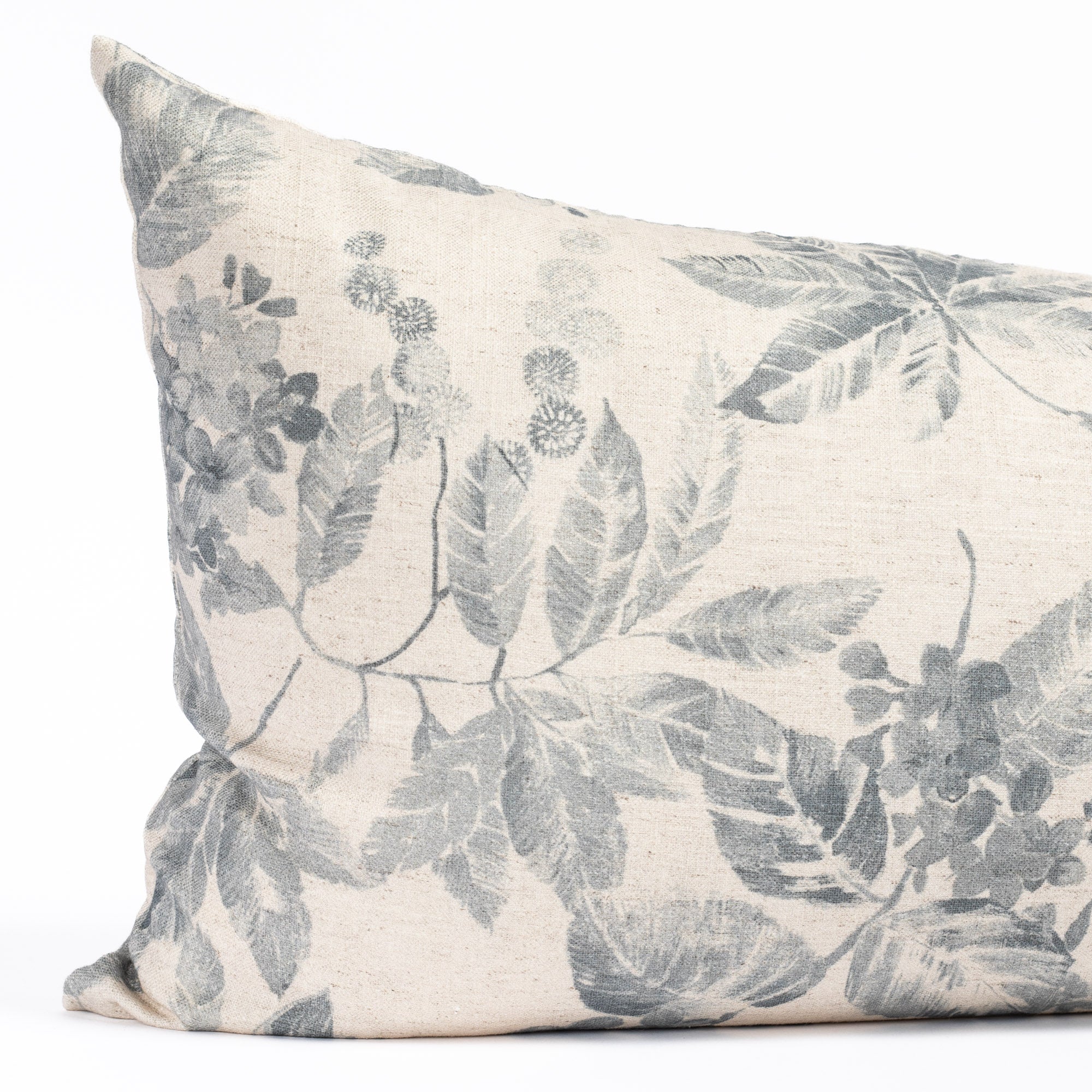 Indigo Heather 16x42 Bolster Pillow - Supportive Cushion for Sofa, Bed, and Lounge Comfort - Perfect for Reading, Relaxing, and Home Decor