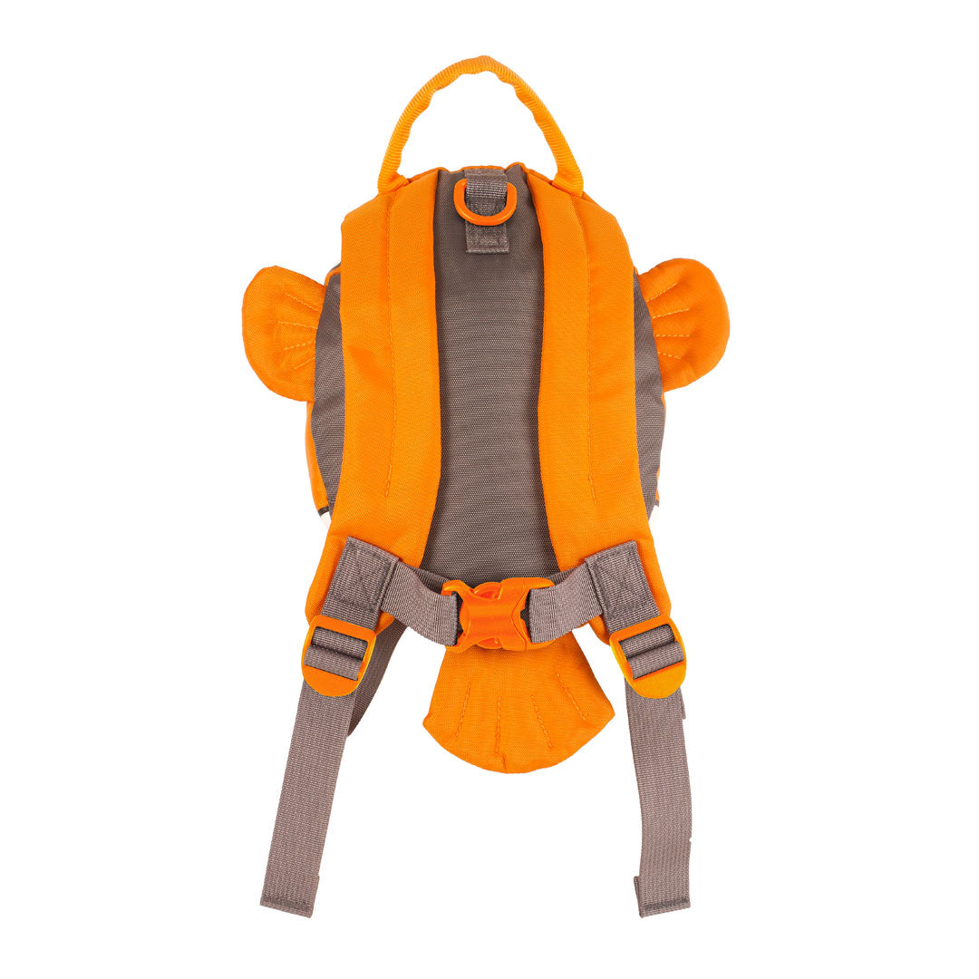 Littlelife Clownfish Toddler Backpack with Safety Rein - Cute Kids Travel Backpack for Boys & Girls - Perfect for Daycare, Preschool & Family Outings