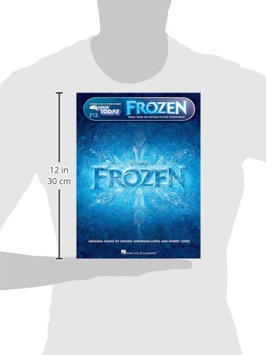 Frozen Movie Soundtrack Piano Book - E-Z Play Today Volume 212 | Easy Piano Sheet Music for Beginners | Perfect for Home Practice, Music Lessons & Disney Fans
