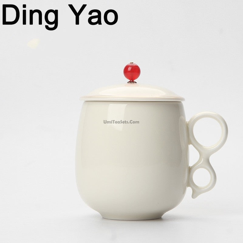 Premium Handcrafted Ice Crack Five Kilns Chinese Tea Cup - Authentic Ceramic Tea Cup for Gongfu Tea, Matcha, Herbal Tea - Perfect for Home, Office & Tea Ceremonies