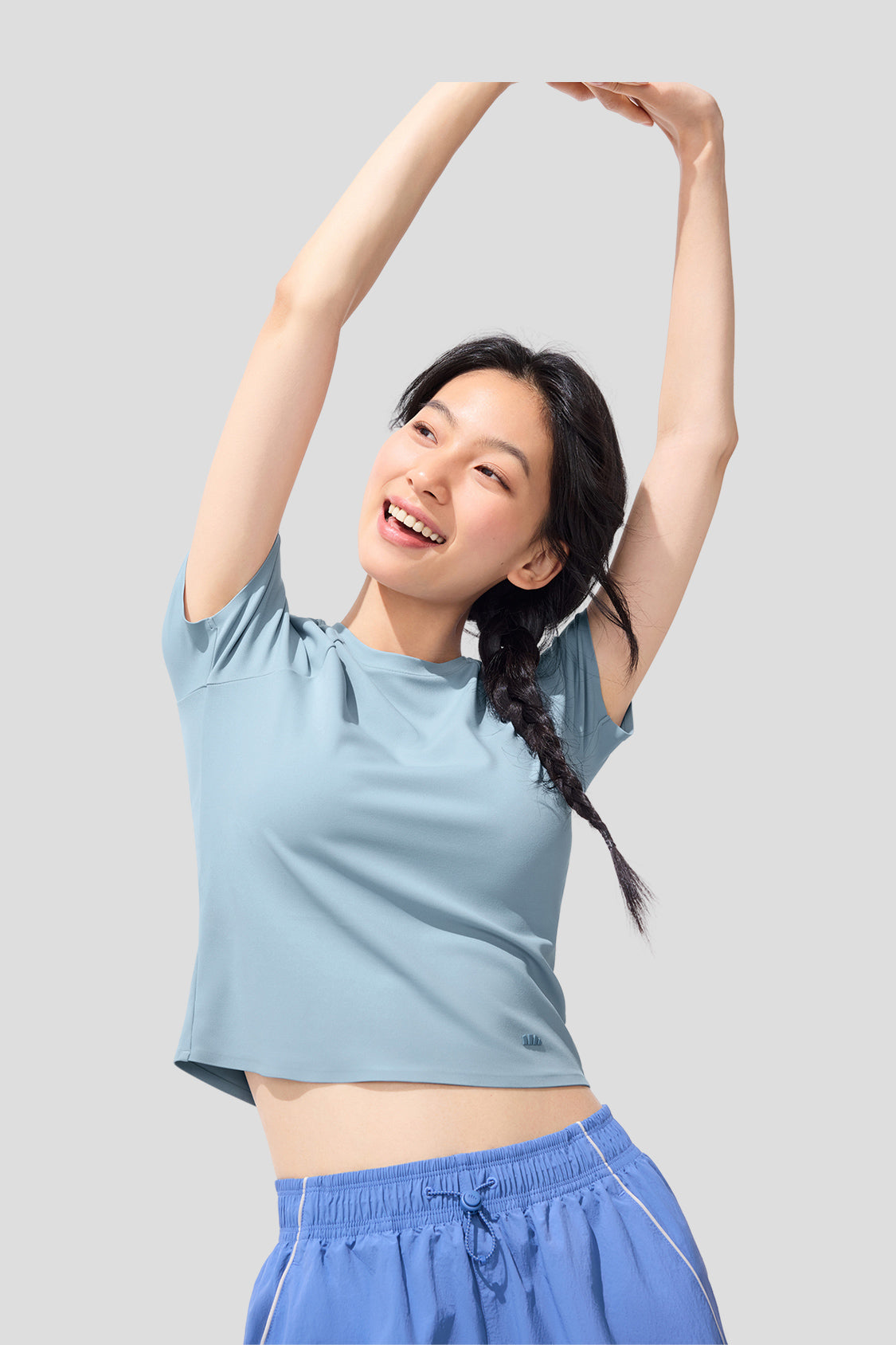 Cooling Fitted T-Shirt for Women - UPF 50+ Sun Protection, Moisture-Wicking & Breathable - Perfect for Yoga, Running & Outdoor Activities