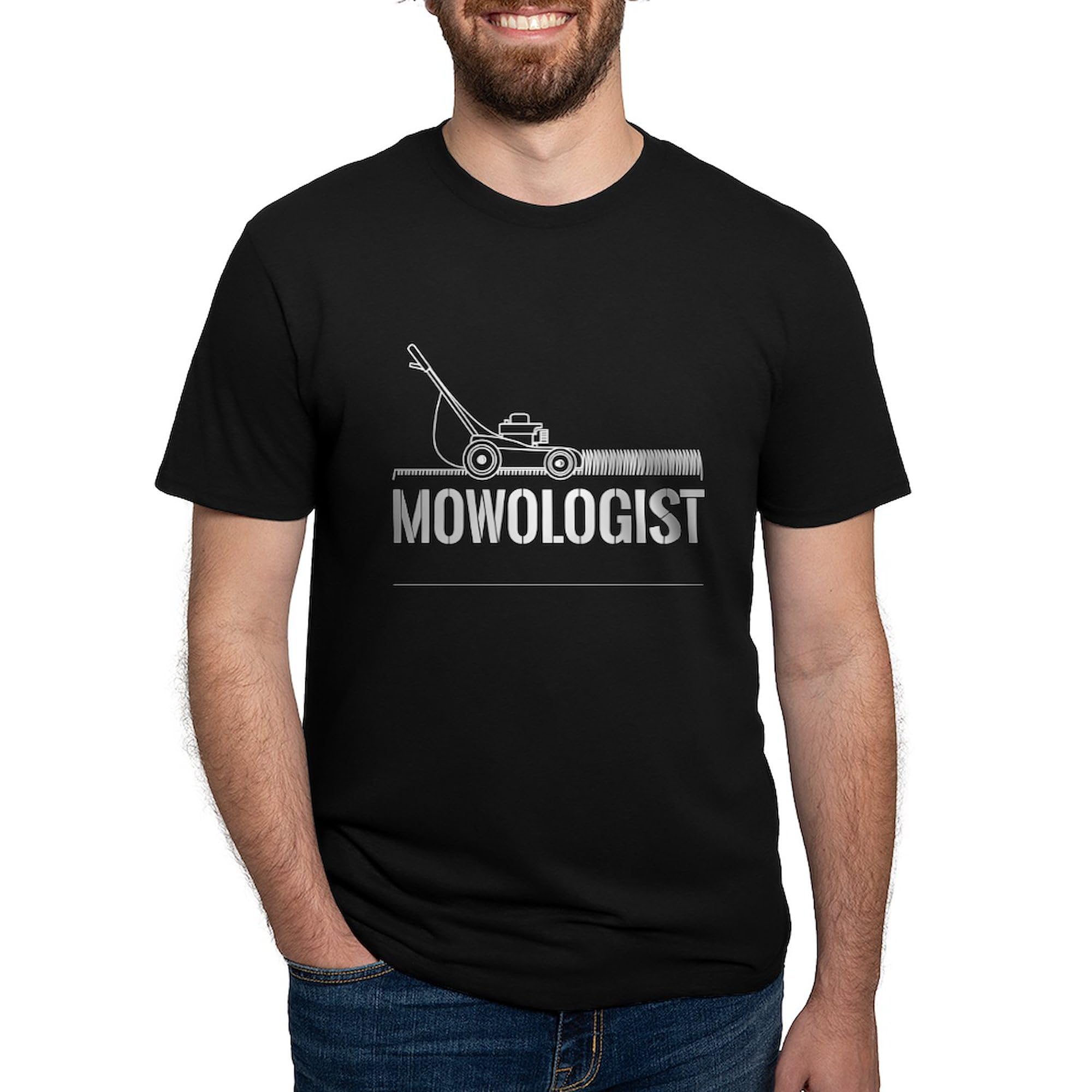 Mowologist T-Shirt for Men - Premium Tri-Blend Comfort Fit Shirt - Perfect for Lawn Care, Gardening & Outdoor Work