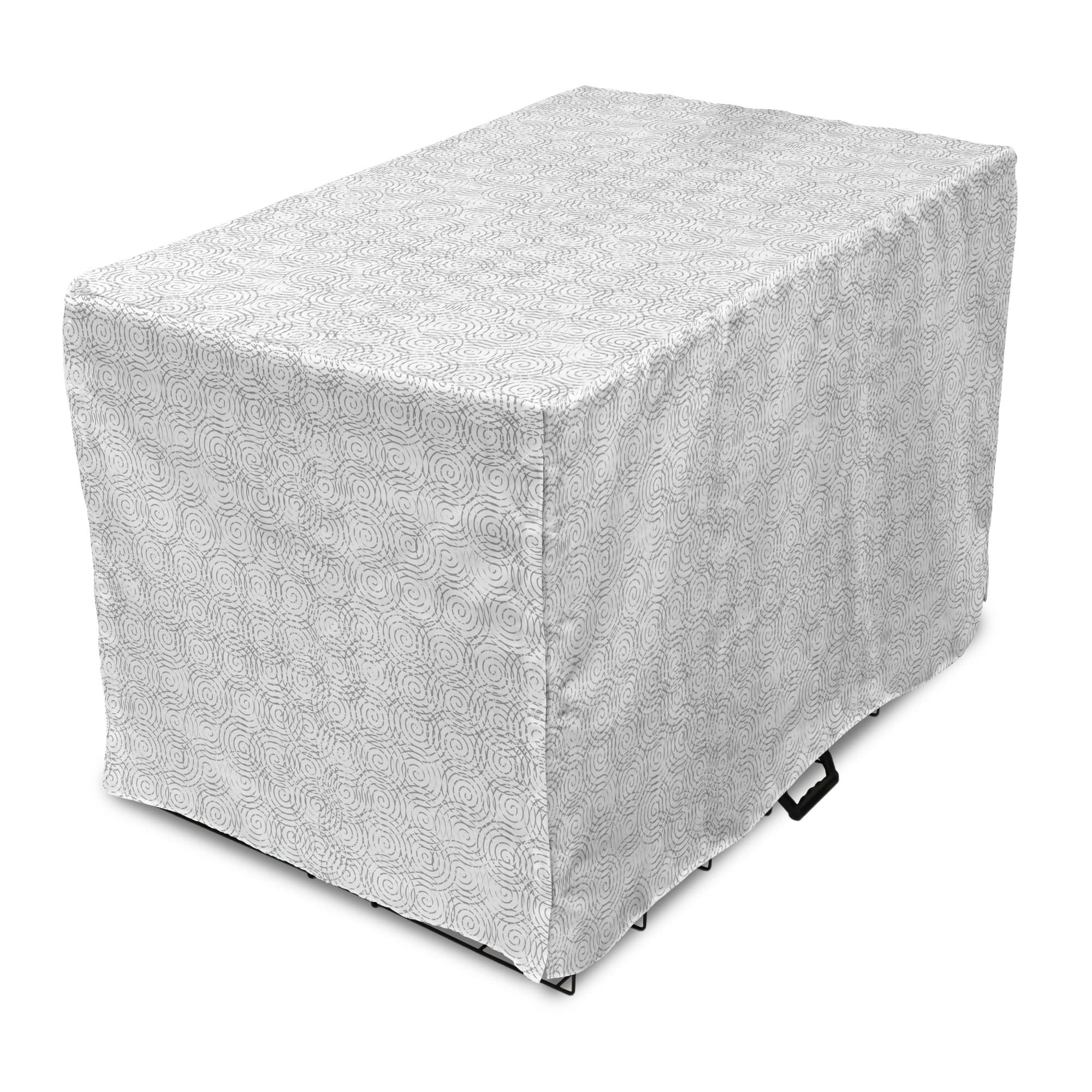 Lunarable Colorful Dog Crate Cover - Soft, Durable Kennel Cover for Small to Large Dogs - Perfect for Home, Travel & Vet Visits