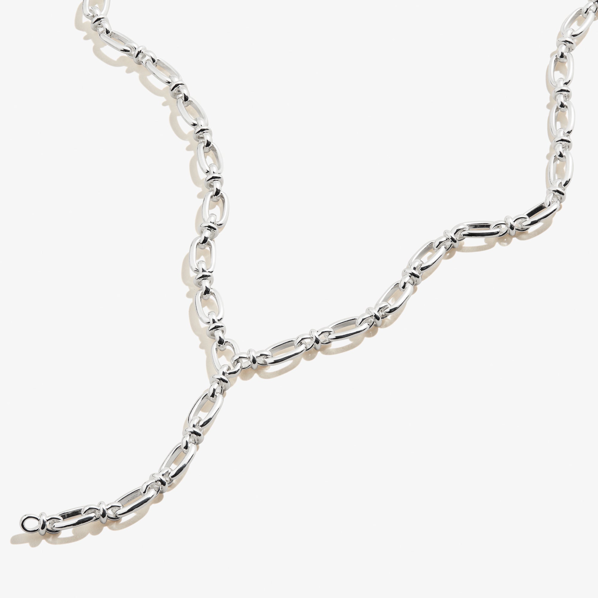 Charm Station Paperclip Chain Y Necklace - 20 Inch Gold Plated Dainty Layering Necklace for Women, Perfect for Everyday Wear & Gift Giving