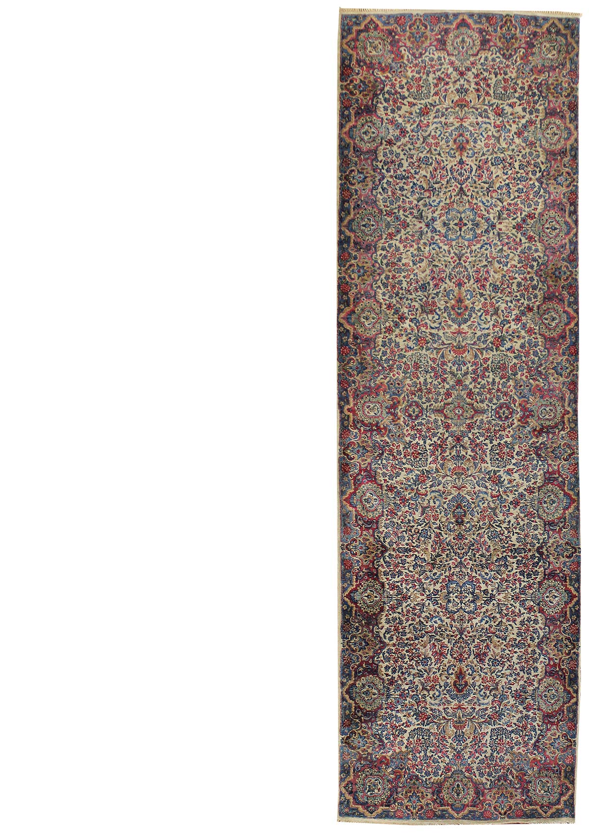Antique Kerman Handwoven Traditional Persian Rug - Vintage Oriental Carpet JF6876 for Living Room, Bedroom & Home Decor