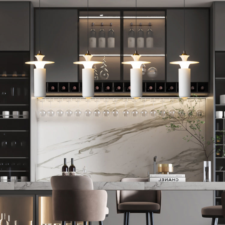 Esca Pendant Lamp - Modern Hanging Light Fixture for Kitchen, Dining Room & Bedroom | Energy Efficient LED Ceiling Light with Adjustable Height | Perfect for Home, Office & Restaurant Decor