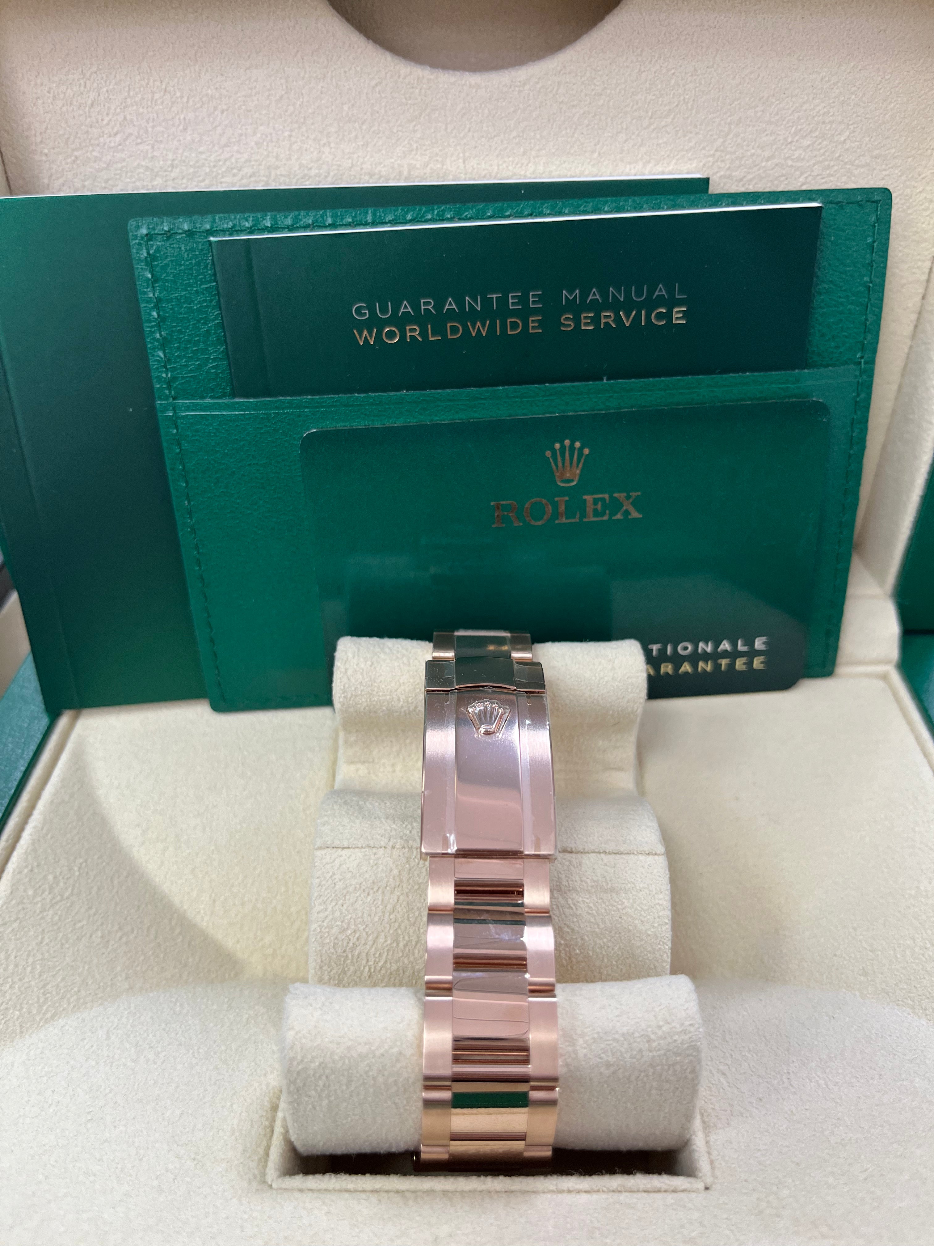 Luxury Rolex Sky Dweller Rose Gold Watch with Dark Rhodium Index Dial & Oyster Bracelet (Ref# 326935) - Perfect for Business Meetings, Formal Events & Luxury Collectors
