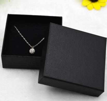 Eco-Friendly Kraft Paper Jewelry Box - Small Gift Box for Rings, Necklaces & Earrings - Perfect for Wedding Favors, Birthday Gifts & Retail Packaging