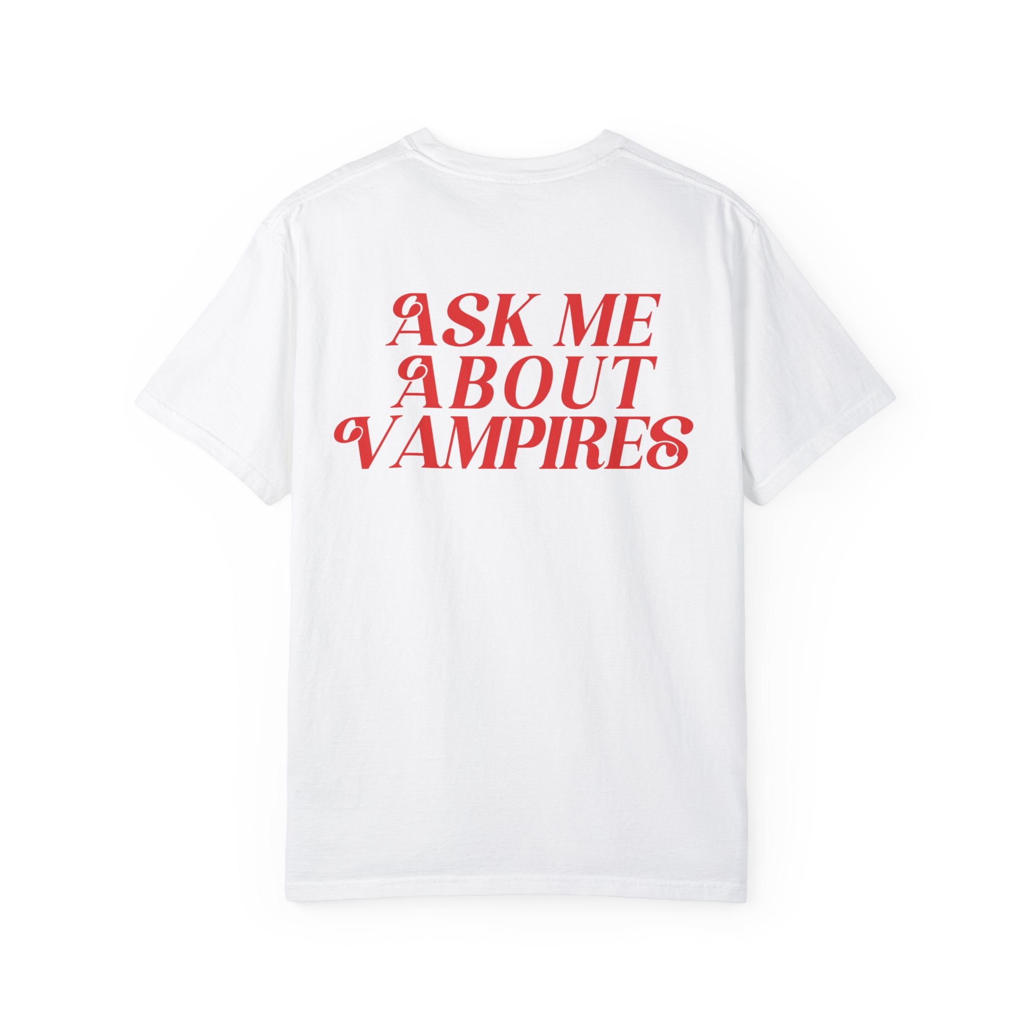 Vampire T-Shirt - Gothic Graphic Tee for Men & Women | Perfect for Halloween, Cosplay & Vampire Lovers