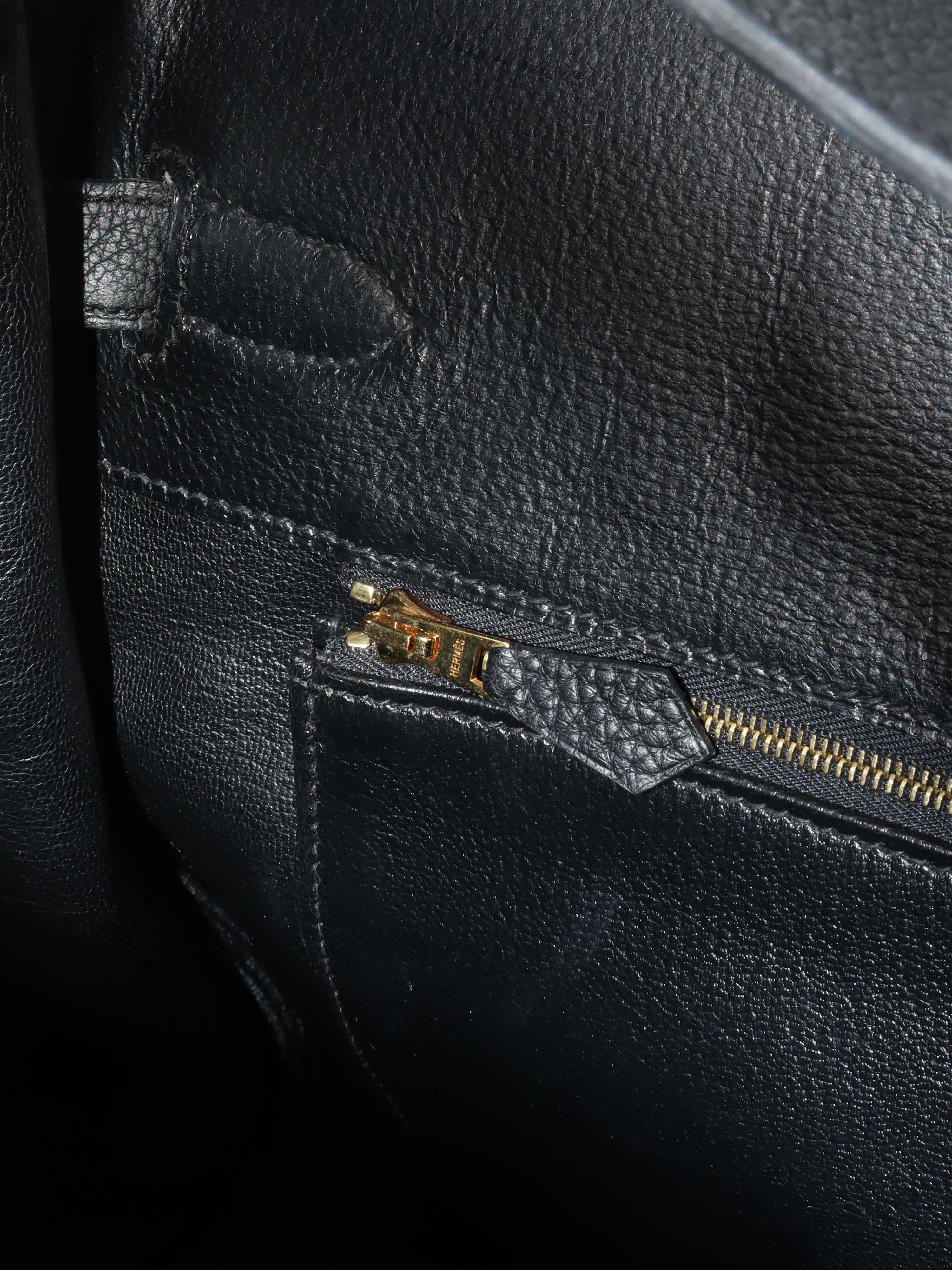 Authentic Hermes Birkin 35 Handbag in Noir Black with Gold Hardware (GHW) 2011 Collection - Luxury Tote Bag for Women, Perfect for Work, Travel & Special Occasions