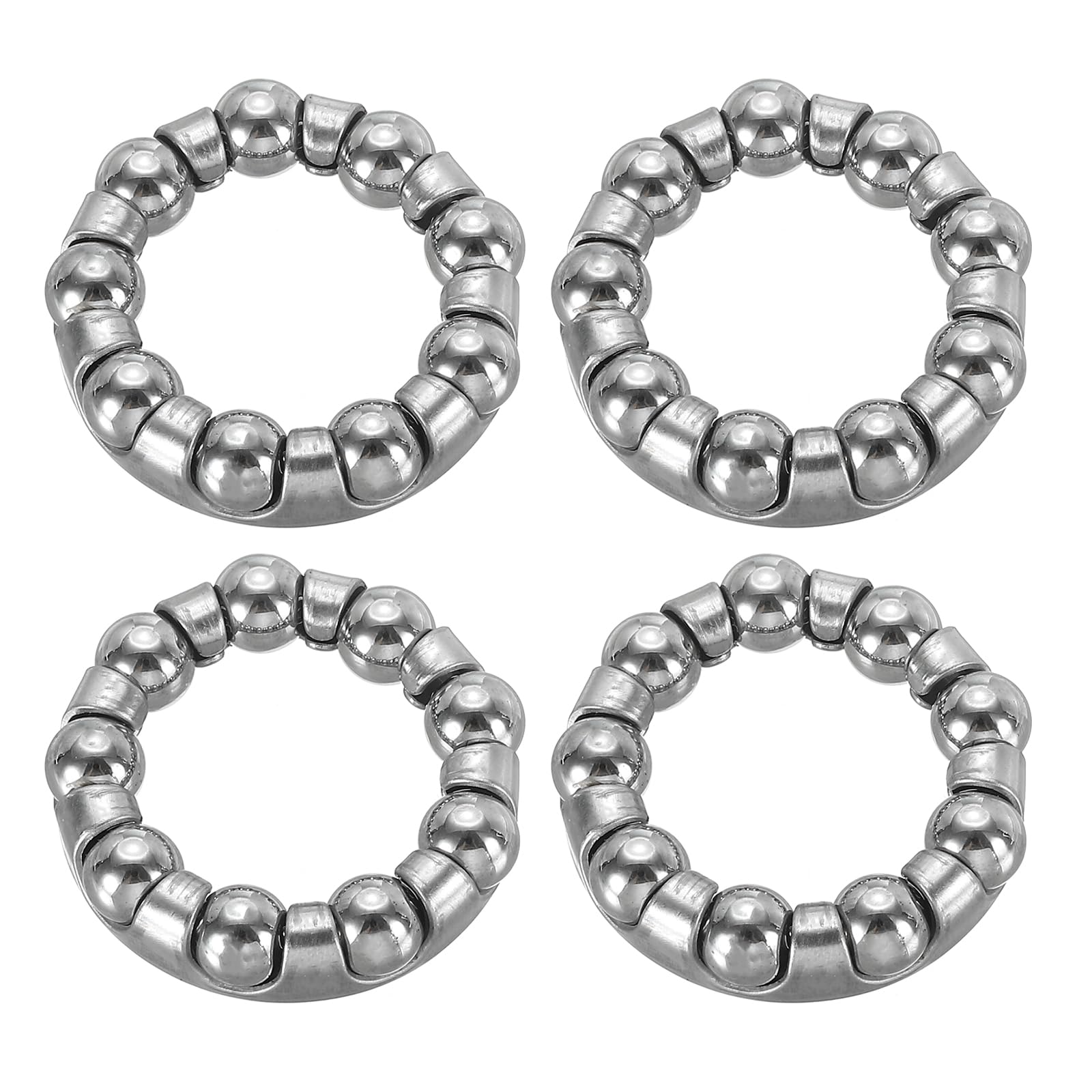 PATIKIL Stainless Steel Bike Ball Crank Bearing - Durable Bicycle Bearings Replacement for Front & Rear Wheels | Bike Repair Parts & Accessories | Perfect for Mountain, Road & Commuter Bikes
