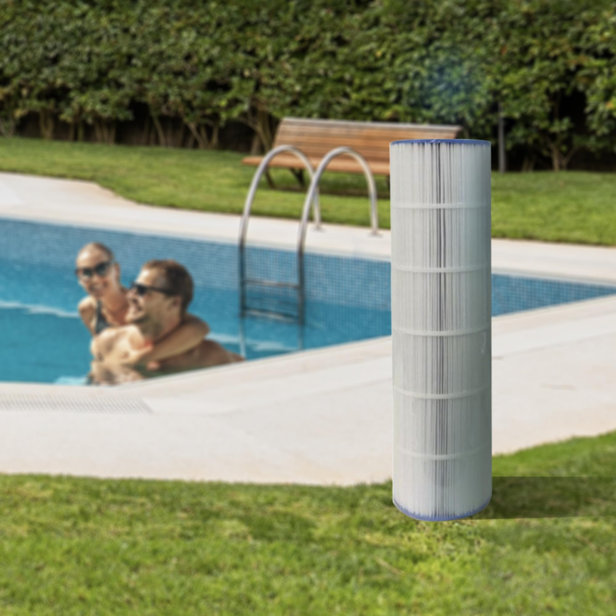 Unicel C-7488 106 Sq Ft Pool Filter Cartridge Replacement - 176 Pleats, Compatible with Hayward Pool Filters (4 Pack) - Perfect for Inground & Above Ground Swimming Pools, Spas, and Hot Tubs