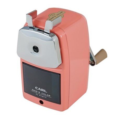 Carl Angel 5 Premium 3-Hole Manual Pencil Sharpener - Durable Metal Blade for School, Office & Art Studio Use