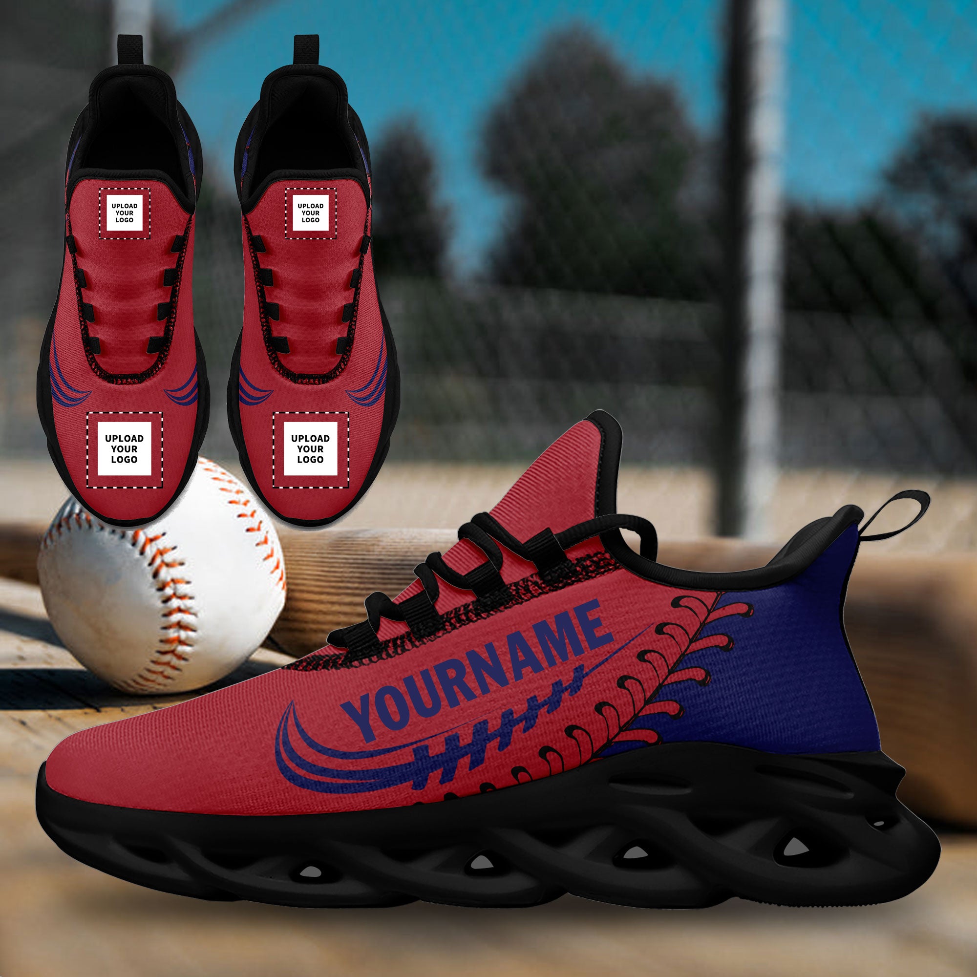 Custom MaxSoul Personalized Shoes - Breathable Lightweight Sneakers for Men & Women | Perfect for Running, Gym Workouts & Casual Wear