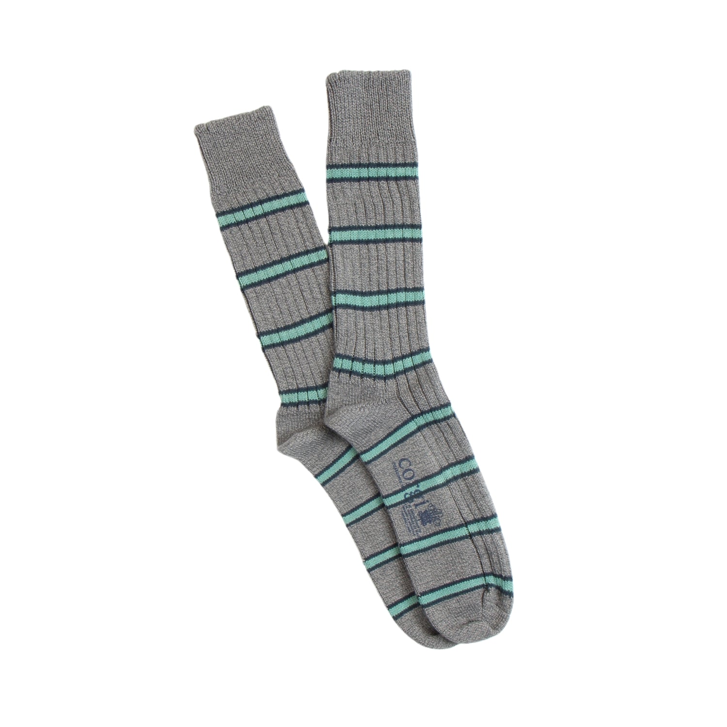 Men's Military Stripe Pure Cotton Socks - Breathable & Durable Casual Socks for Outdoor, Hiking, and Everyday Wear