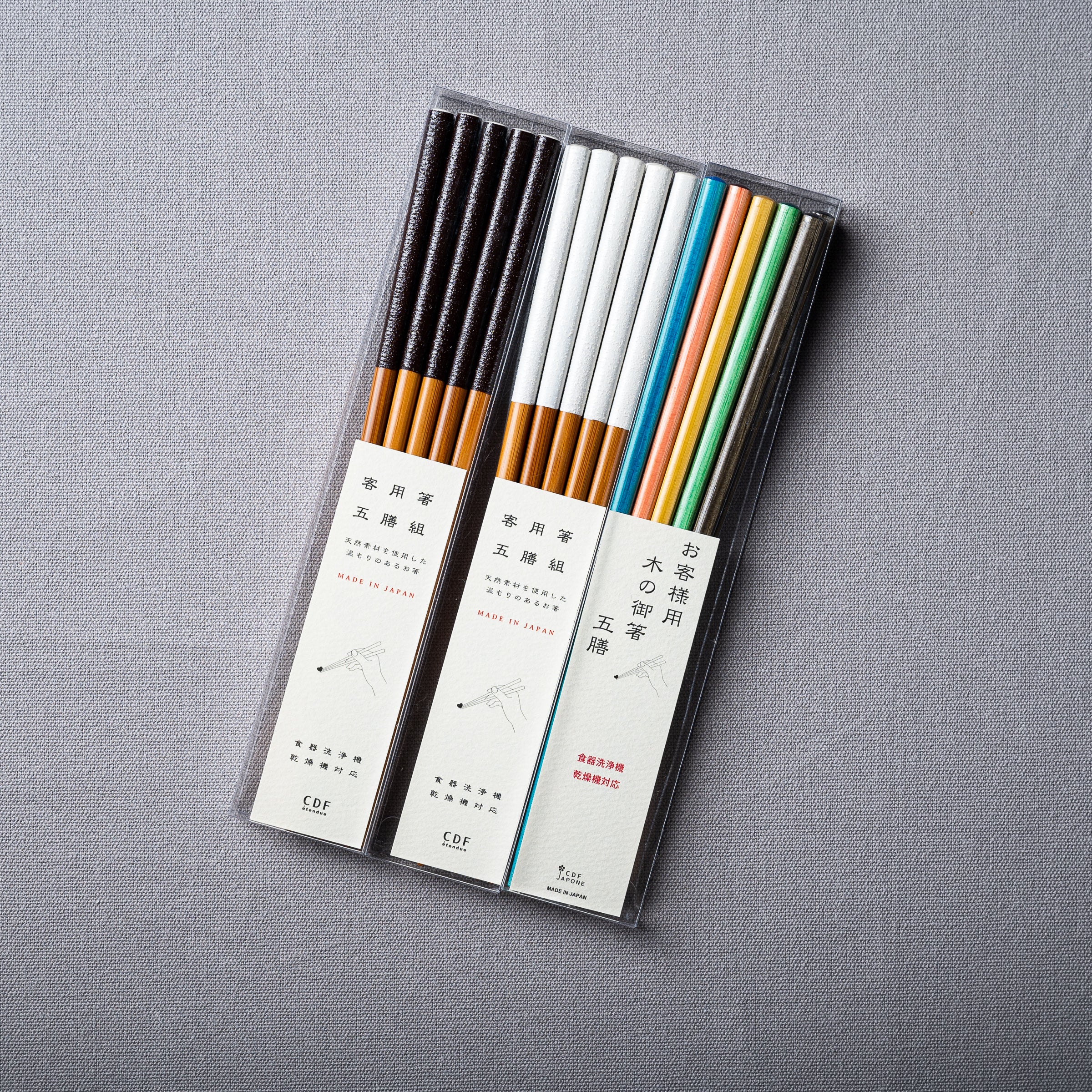 Premium Natural Bamboo Chopsticks Set - Eco-Friendly & Durable (2 Colors) - Perfect for Sushi, Asian Cuisine & Home Dining