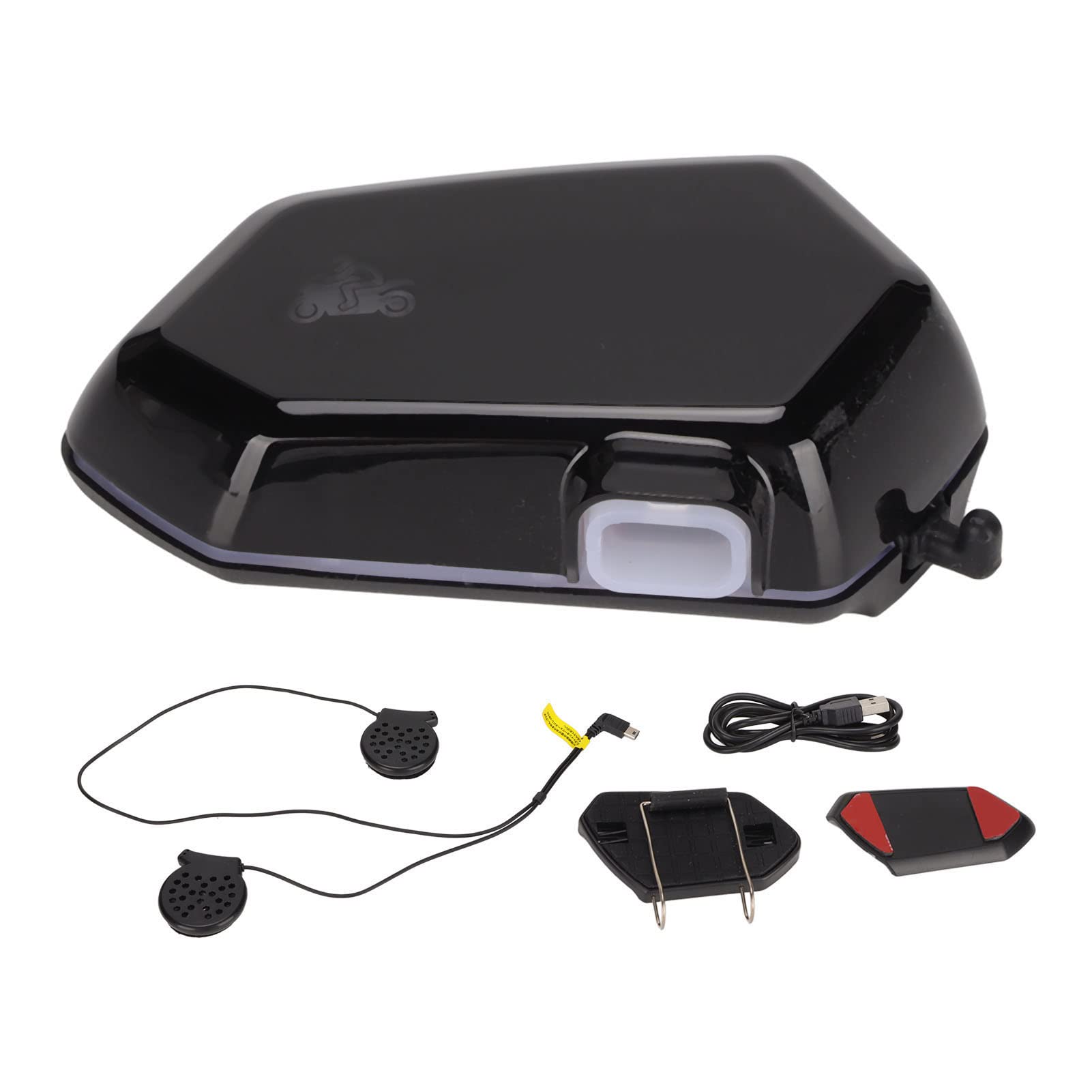 Tangxi Bluetooth Motorcycle Helmet Headset - Wireless Intercom Communication System with Smart Noise Cancellation & Long Battery Life - Perfect for Group Riding, GPS Navigation & Hands-Free Calls