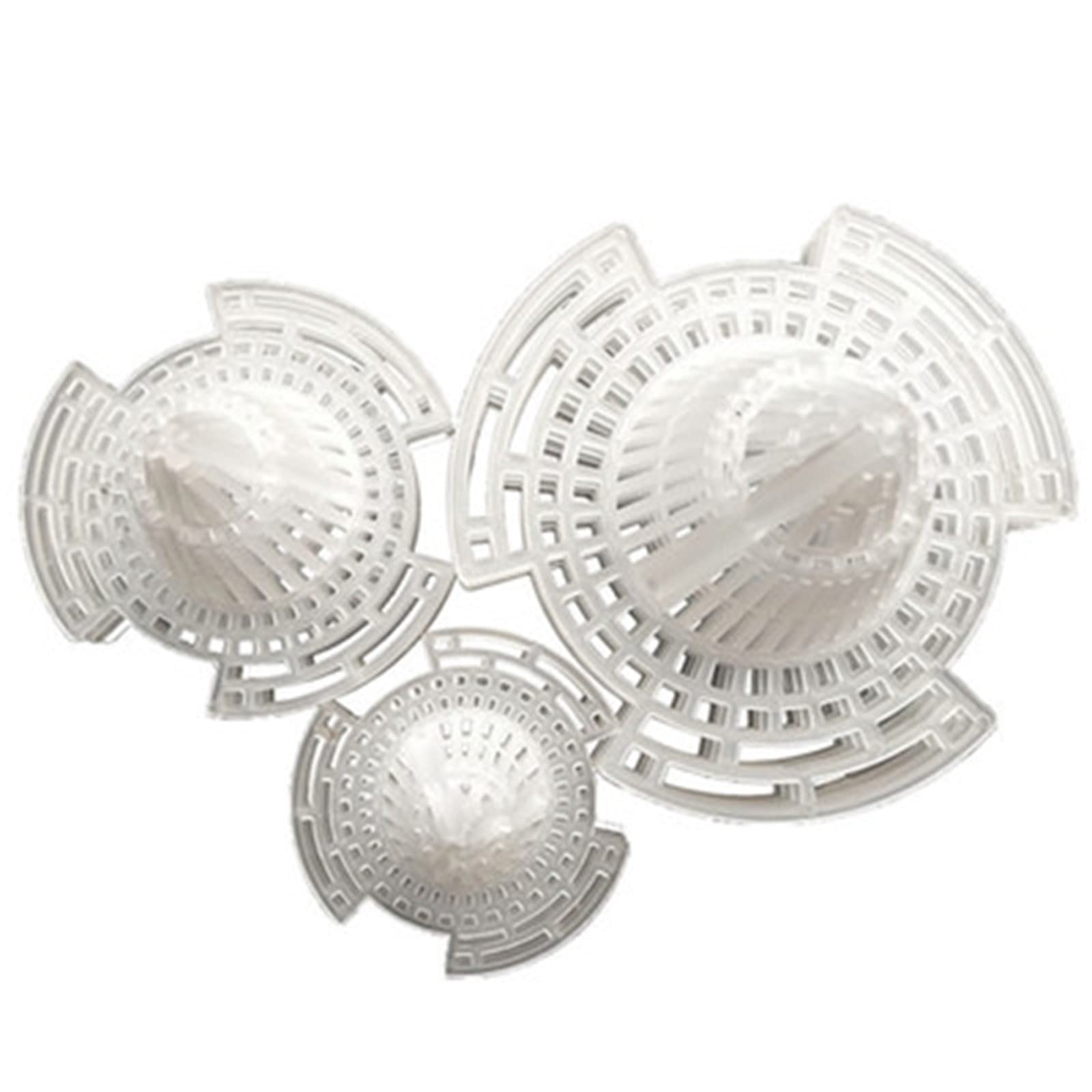 5 Inch Clear Plastic Orchid Planter with Multi-Mouth Holder - Perfect for Strawberries, Potatoes & Indoor/Outdoor Plants - Great for Patio, Lawn & Garden Decor (Also Available in 4 Inch)