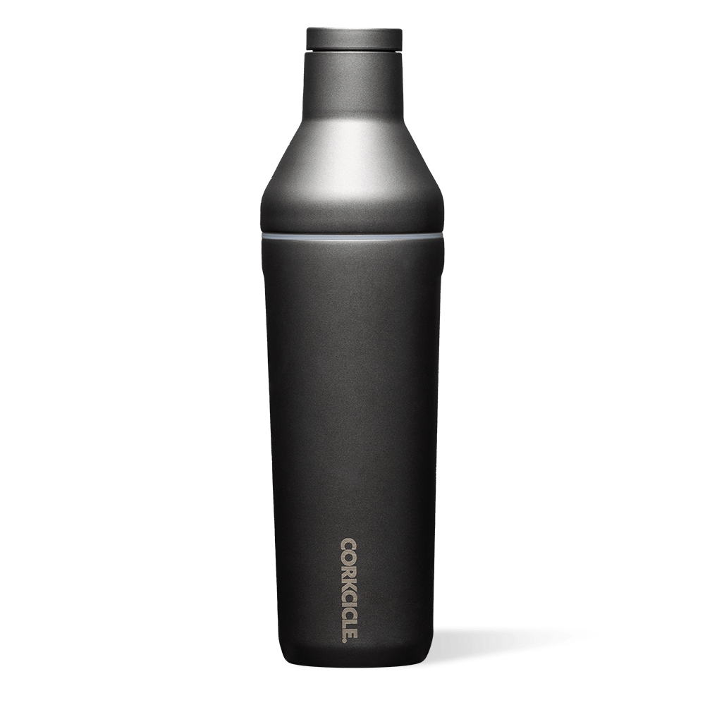 Premium Corkcicle 17oz Ceramic Slate Cocktail Shaker - Leak-Proof Stainless Steel Bar Mixing Tool for Margaritas, Martinis & Home Bartending - Perfect for Parties, Gifts & Professional Use