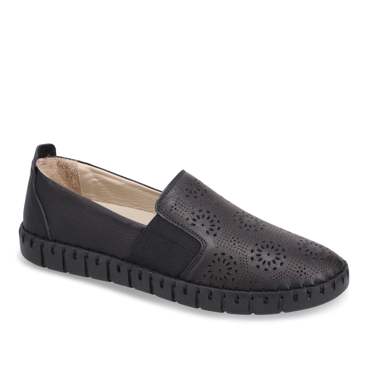 Mikah Slip On Sneakers for Women - Comfortable Casual Walking Shoes - Lightweight Breathable Loafers for Work, Travel & Everyday Wear
