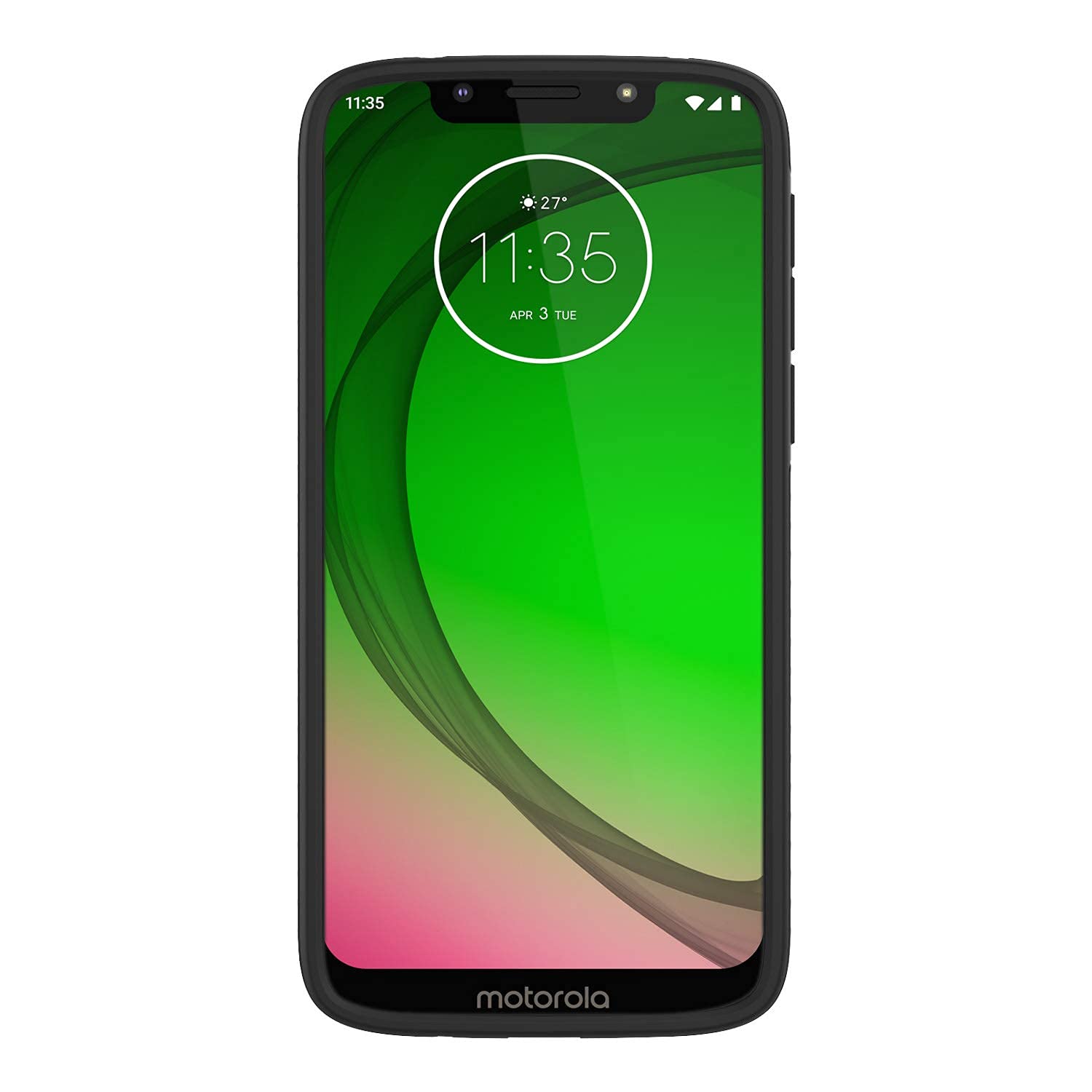 Motorola Moto G7 Play/G7 Optimo Protective Case - Black | Shockproof Slim Fit Cover for Enhanced Grip & Drop Protection | Ideal for Everyday Use, Travel & Outdoor Activities