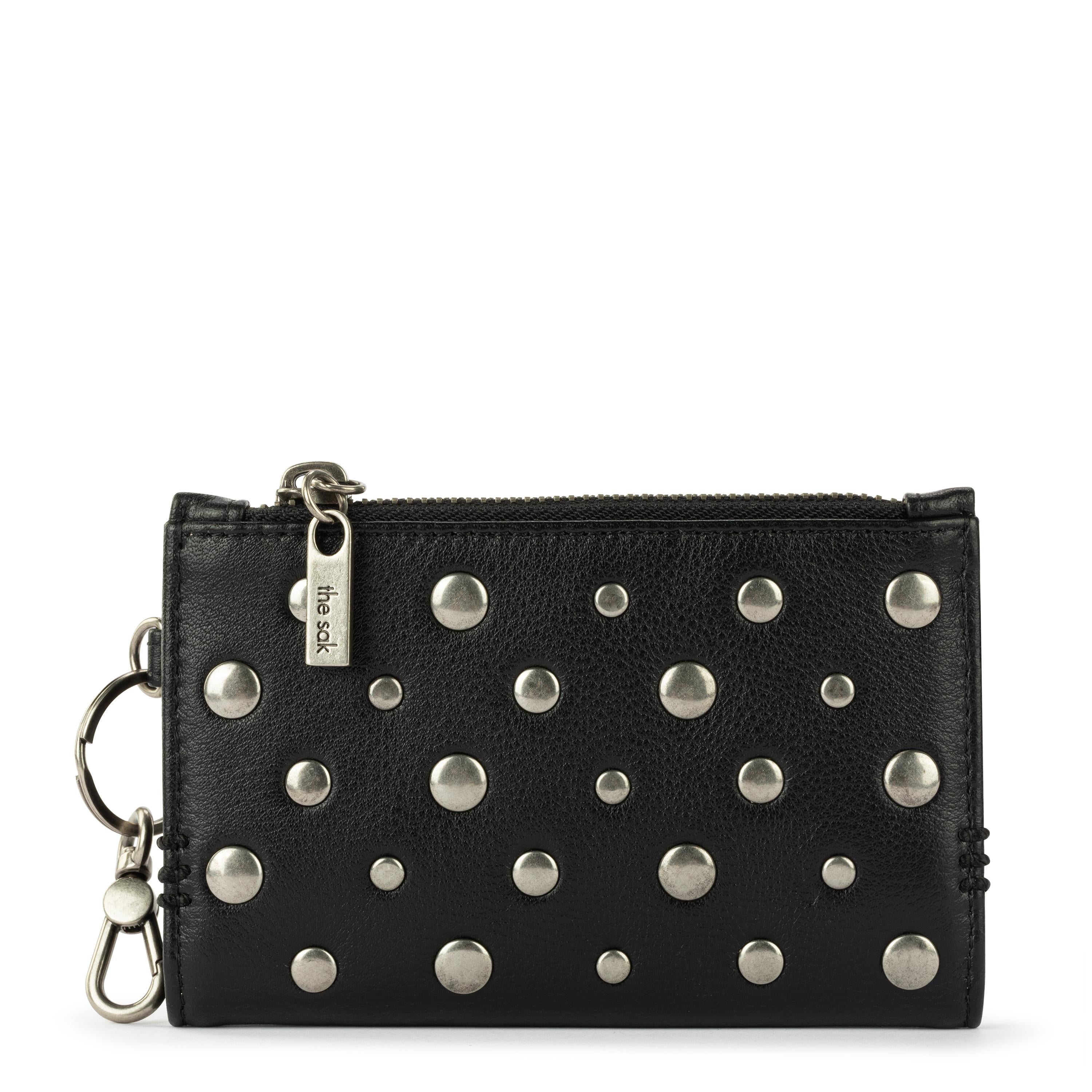Leather - Black Silver Stud