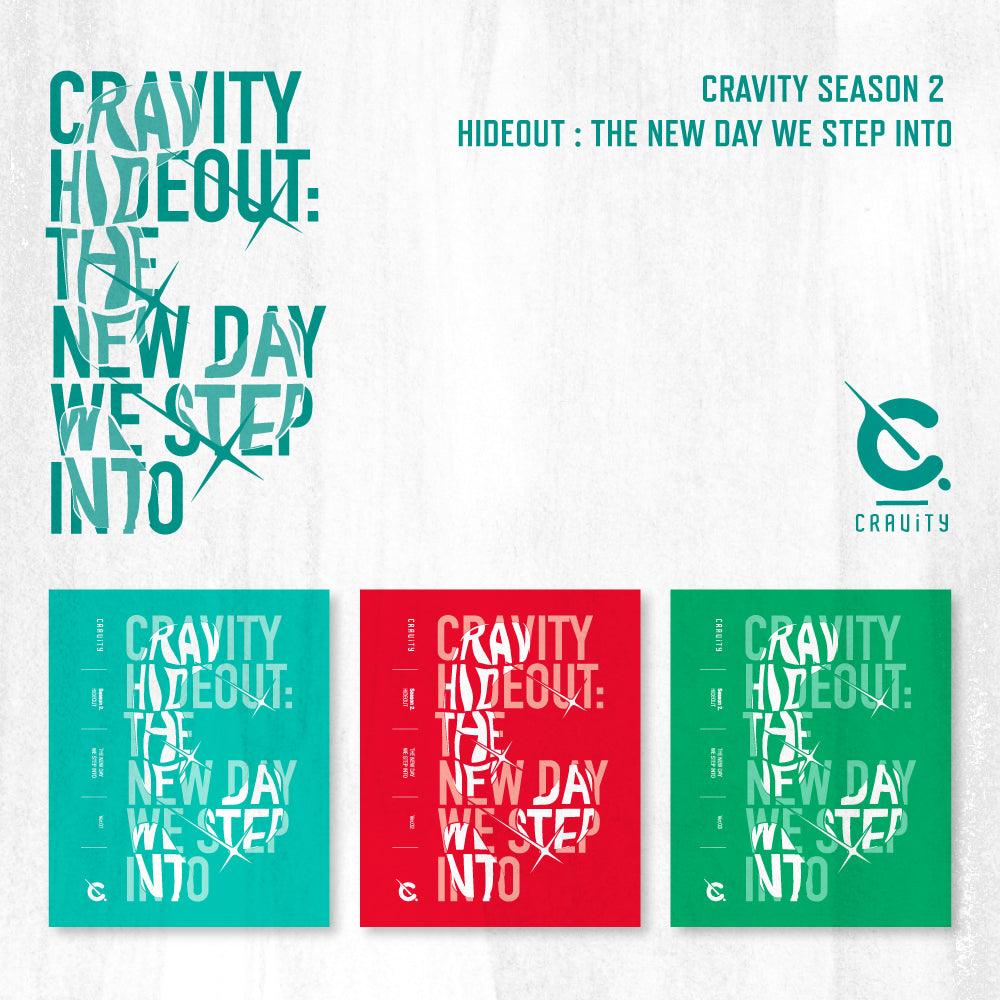 CRAVITY 'SEASON 2. HIDEOUT: THE NEW DAY WE STEP INTO' Album + Exclusive Poster | K-Pop Merchandise for Fans | Perfect for Collection, Room Decor & Gift Giving