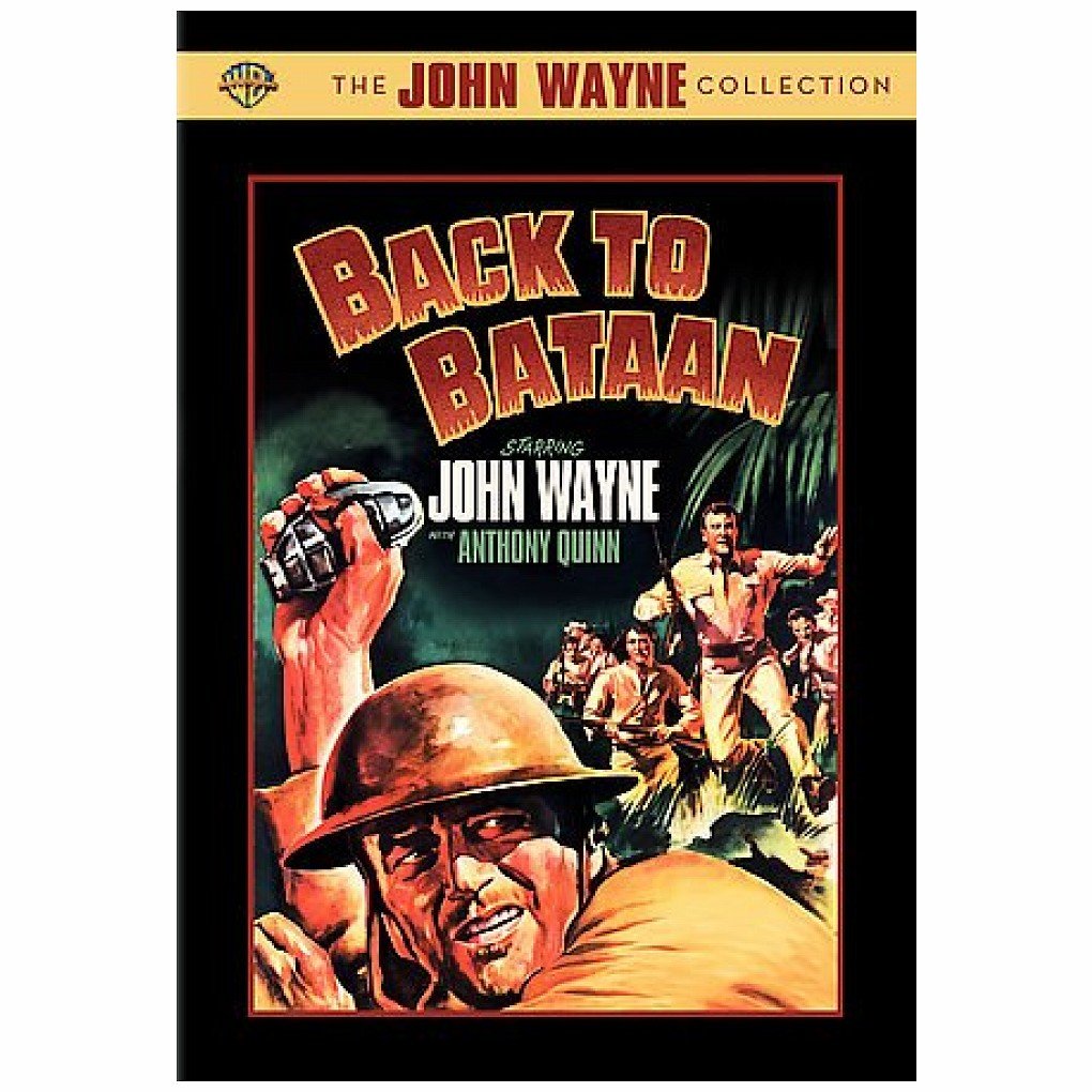 Back to Bataan WWII War Movie DVD (Commemorative Amaray Case) - Perfect for History Buffs & Classic Film Collectors