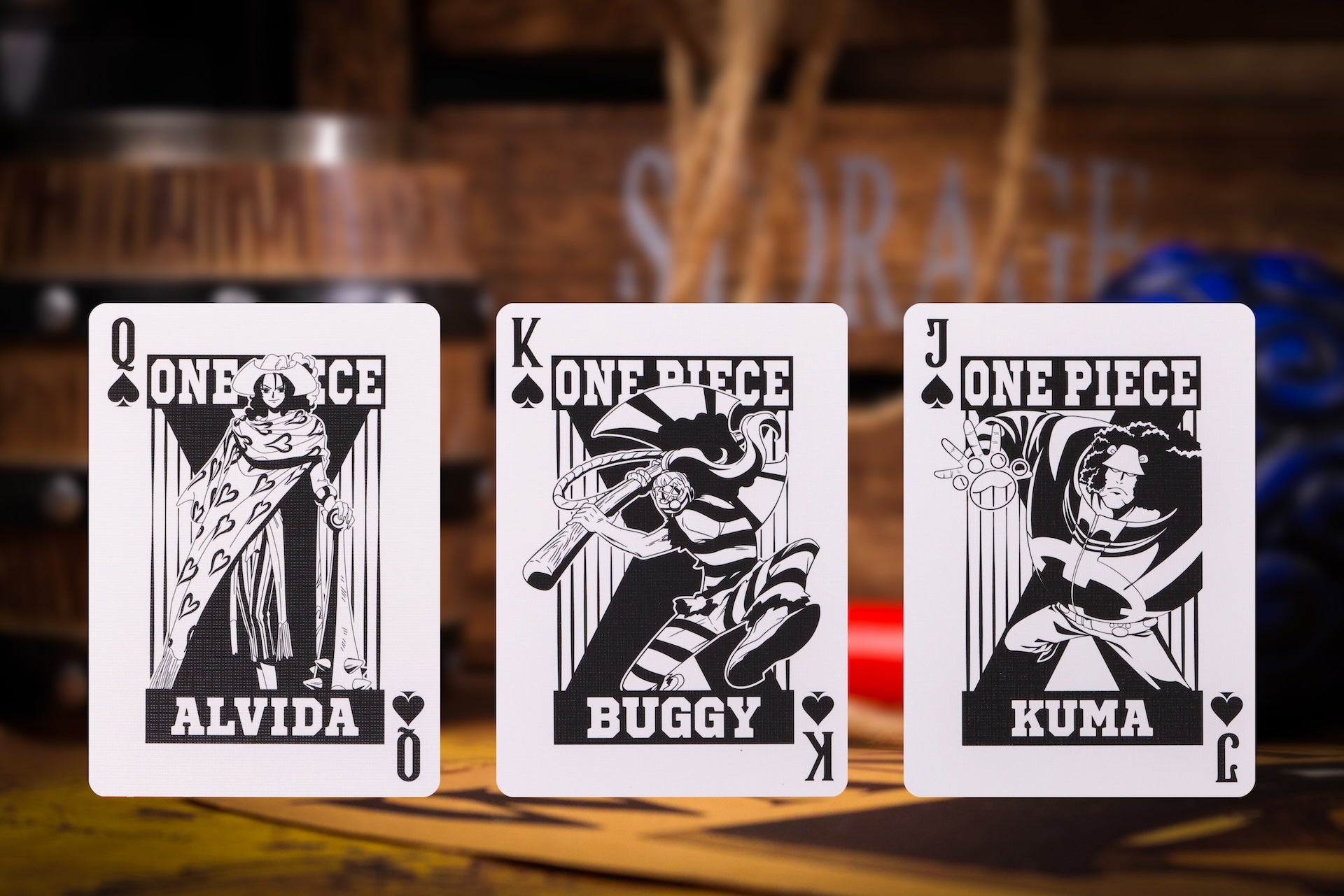 One Piece Playing Cards - Buggy the Clown Anime Deck | Official Licensed Collectible Card Game for Fans | Perfect for Game Nights, Cosplay Events & Anime Conventions
