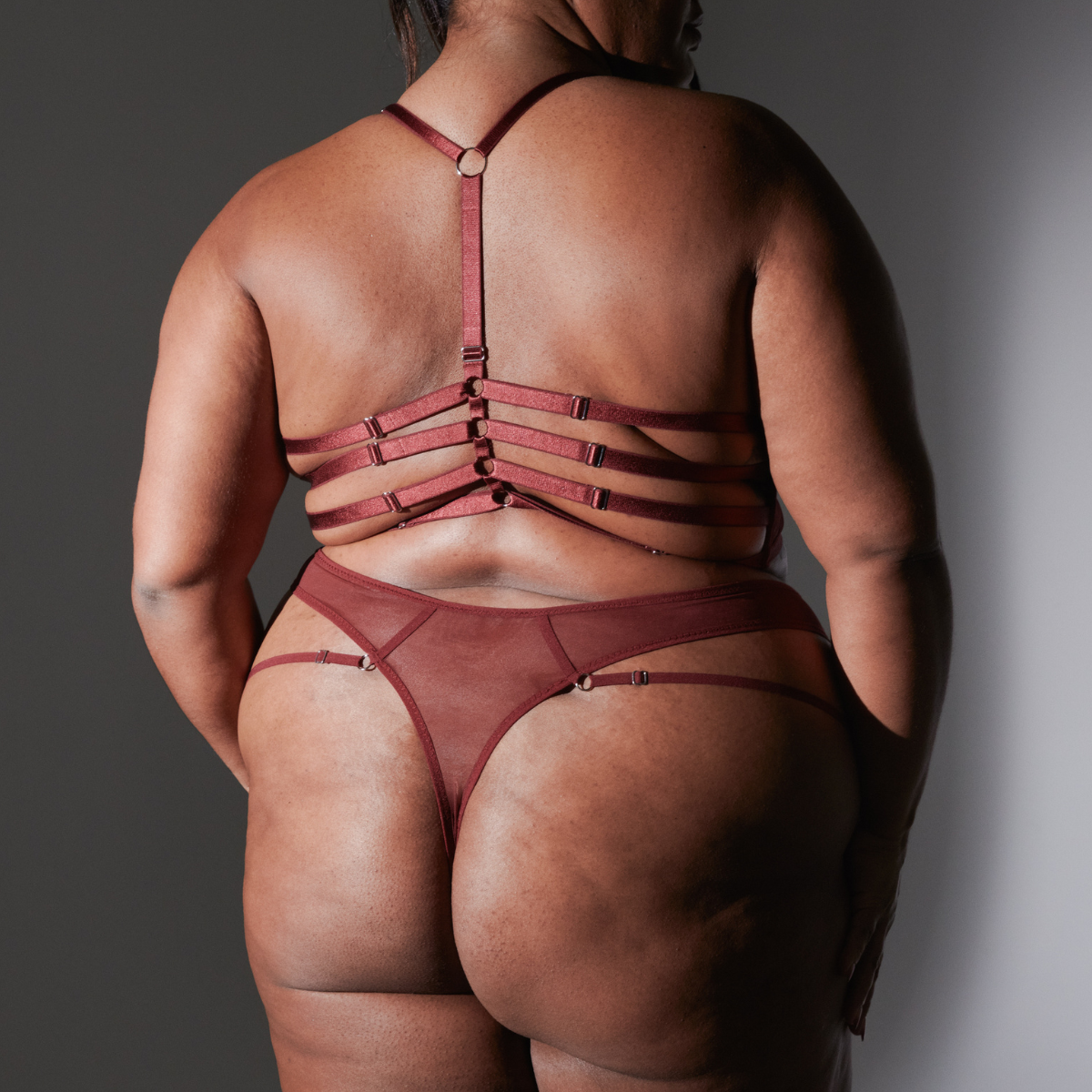 Cirsi Bralette Burgundy - Wireless Comfort Bra for Women, Soft Stretchy Lace Bralette, Sleep & Lounge Wear, Perfect for Yoga, Travel & Everyday Comfort