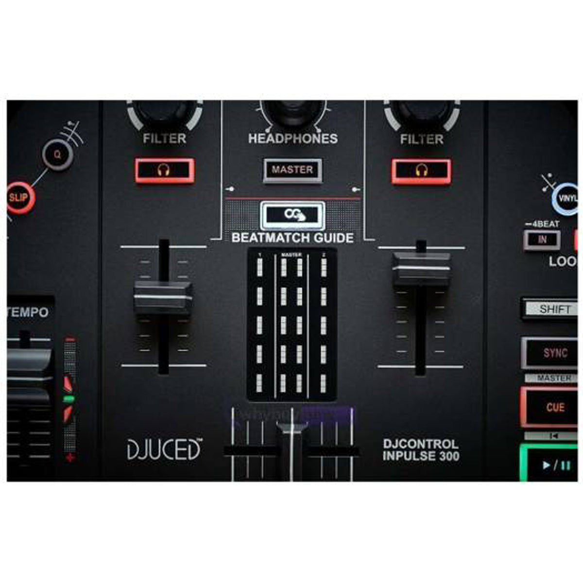 Hercules DJControl Inpulse 300 2-Channel USB DJ Controller for Beginners - Professional Mixing Software Compatible with Serato DJ Lite | Perfect for Home Parties, Clubs & Live Performances