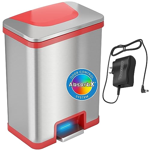 Silver, Red Trim 13 Gal with AC