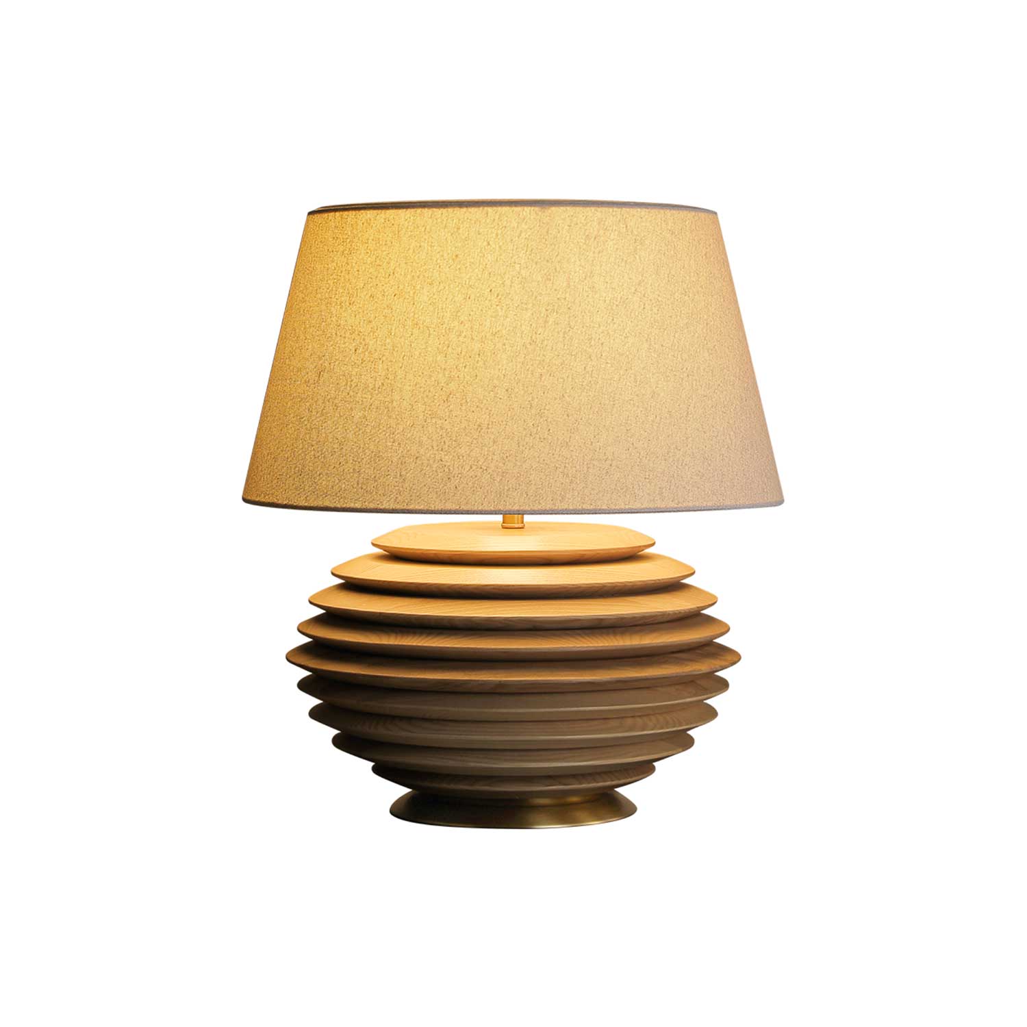 Stylish Cadence Table Lamp - Modern LED Bedside Lighting for Bedroom, Living Room & Office - Warm White & Cool White Dimmable Desk Lamp