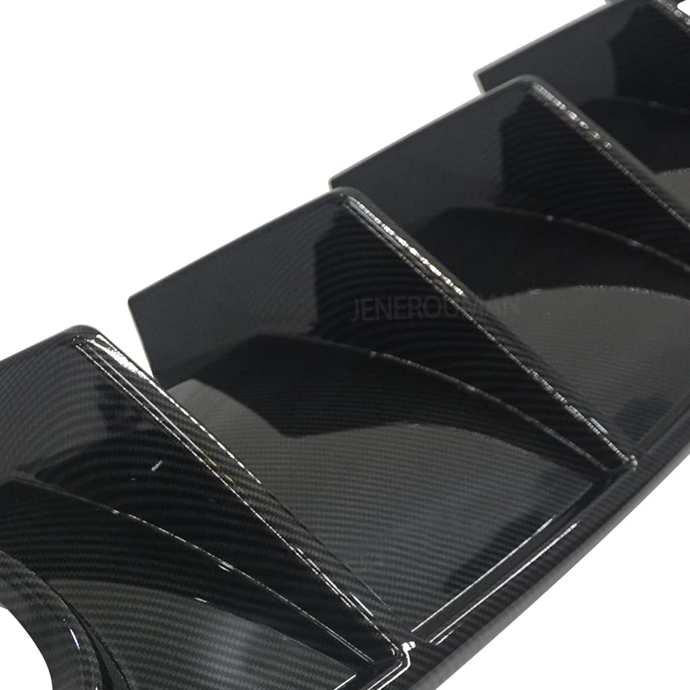 Carbon Fiber Rear Bumper Diffuser for 2015-2024 Dodge Charger SRT/GT/Scat Pack/Daytona/R/T - Aggressive Styling & Enhanced Aerodynamics | Perfect for Car Shows, Racing Events & Street Performance Upgrades