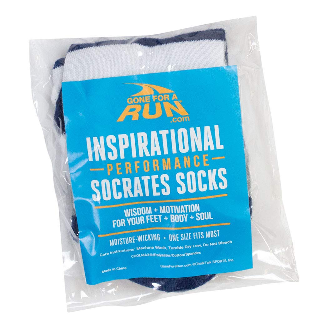 Inspirational Running Socks for Women - Motivational Ankle Socks with Positive Affirmations - Best Running Gifts for Female Athletes - Perfect for Marathon Training, Gym Workouts & Everyday Motivation