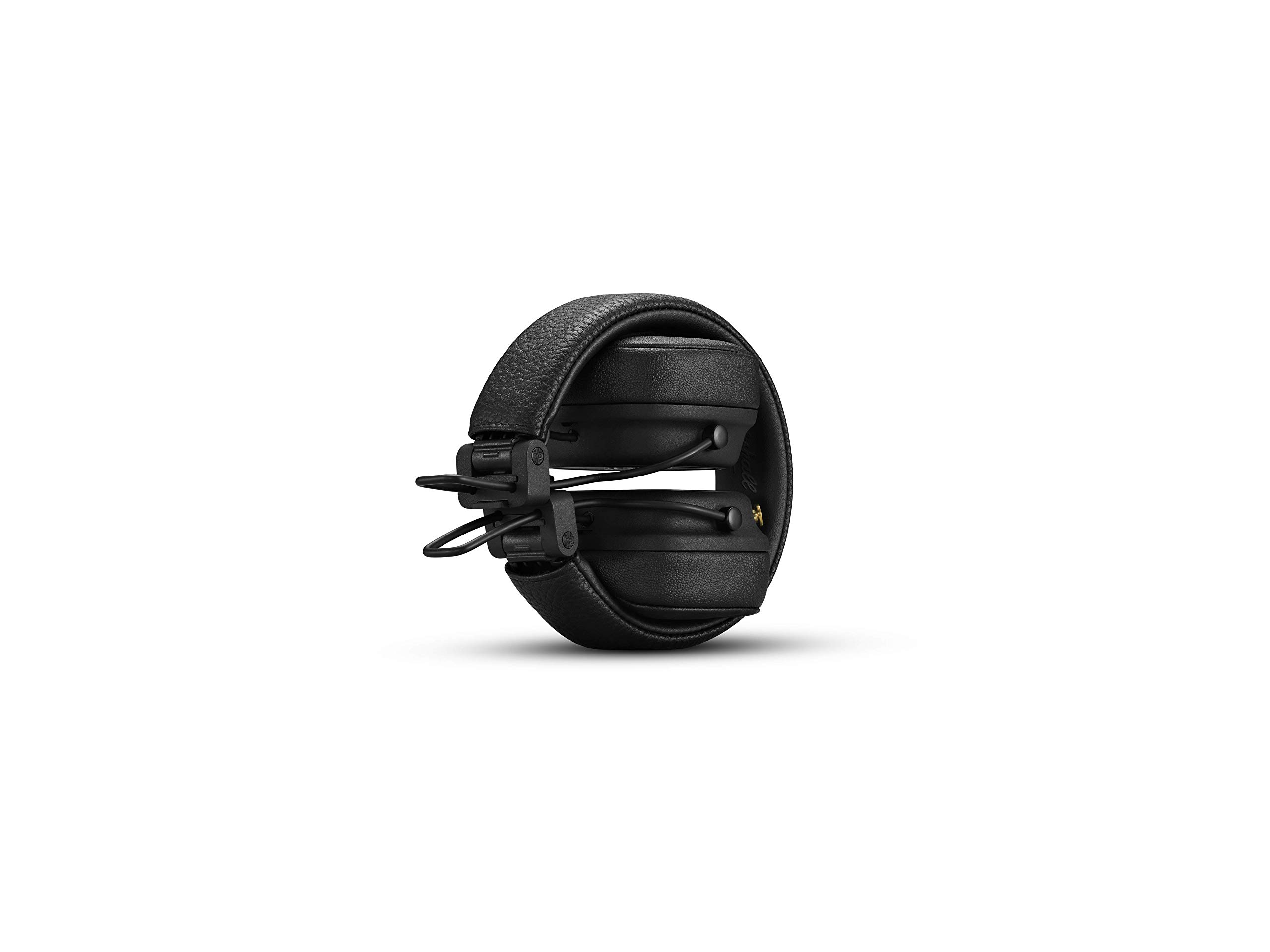 Marshall Major IV On-Ear Bluetooth Headphones - Wireless Headset with 80+ Hours Playtime, Custom Tuning & Fast Charging - Perfect for Travel, Gym & Music Lovers (Black)