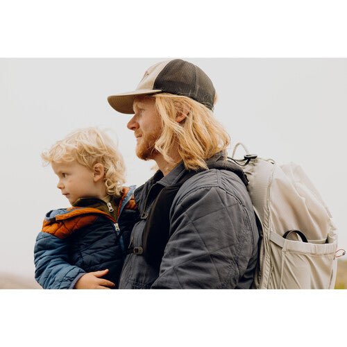 Peak Design 45L Outdoor Backpack - Waterproof Hiking Backpack for Travel & Camping - Durable Cloud Gray Backpack for Men & Women - Perfect for Adventure, Commuting & Daily Use