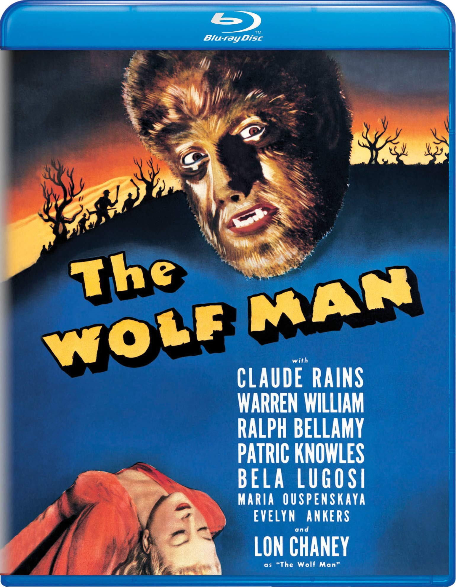 The Wolf Man (1941) Blu-ray - Classic Horror Movie | Perfect for Halloween & Film Collector's Home Theater
