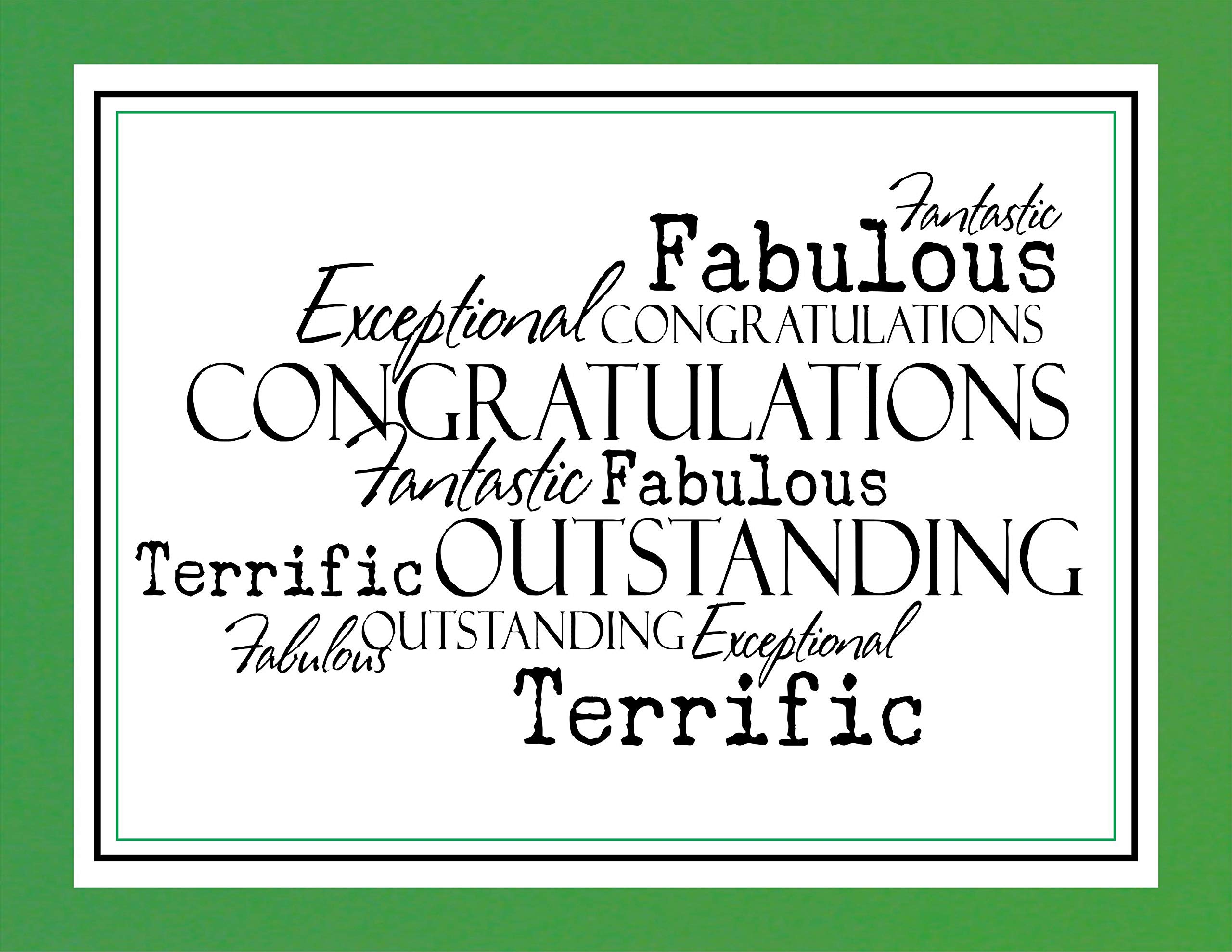 50 Bright Green 65lb Cardstock Paper - 5