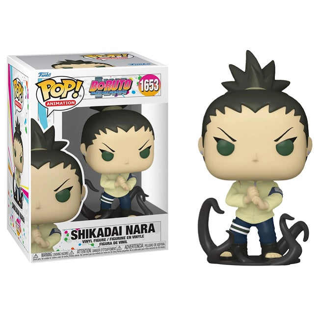 Boruto: Naruto Next Generations Shikadai Nara Pop! Vinyl Figure #1653 - Perfect for Anime Collectors & Naruto Fans Display