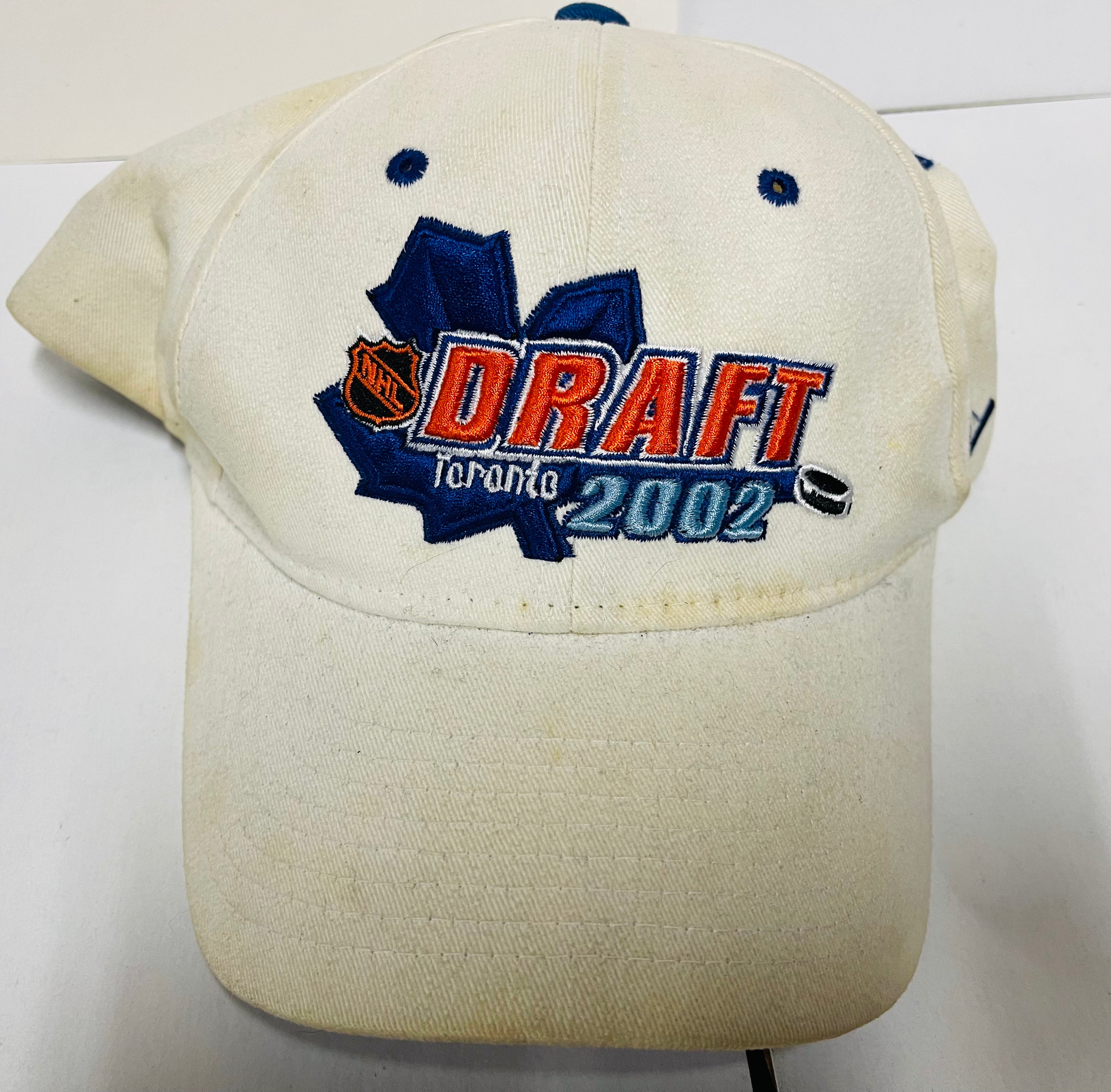 2002 NHL Hockey Draft Day Limited Edition Baseball Cap - Vintage Collectible Hat for Sports Fans & Memorabilia Enthusiasts - Perfect for Games, Events & Fan Gear Collections