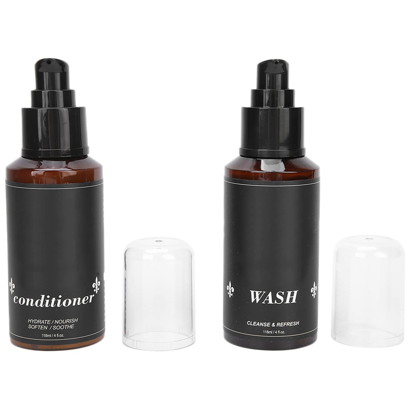Natural Beard Wash & Shampoo - Gentle, Skin-Friendly Formula for Soft, Healthy Facial Hair | Perfect for Daily Beard Care & Grooming Routine