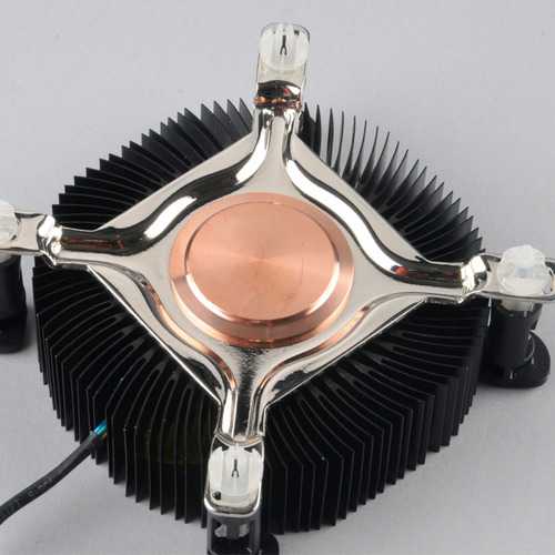 Akasa AK-CC7118HP01 CPU Cooler - High Performance Cooling Fan & Heatsink for Intel LGA775/1155/1156 Sockets - Perfect for Gaming PCs & Workstations
