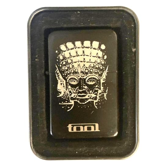 10000 Days Lighter Black Matte Tool Band with Protective Case - Perfect for Concerts, Collectors & Rock Music Fans