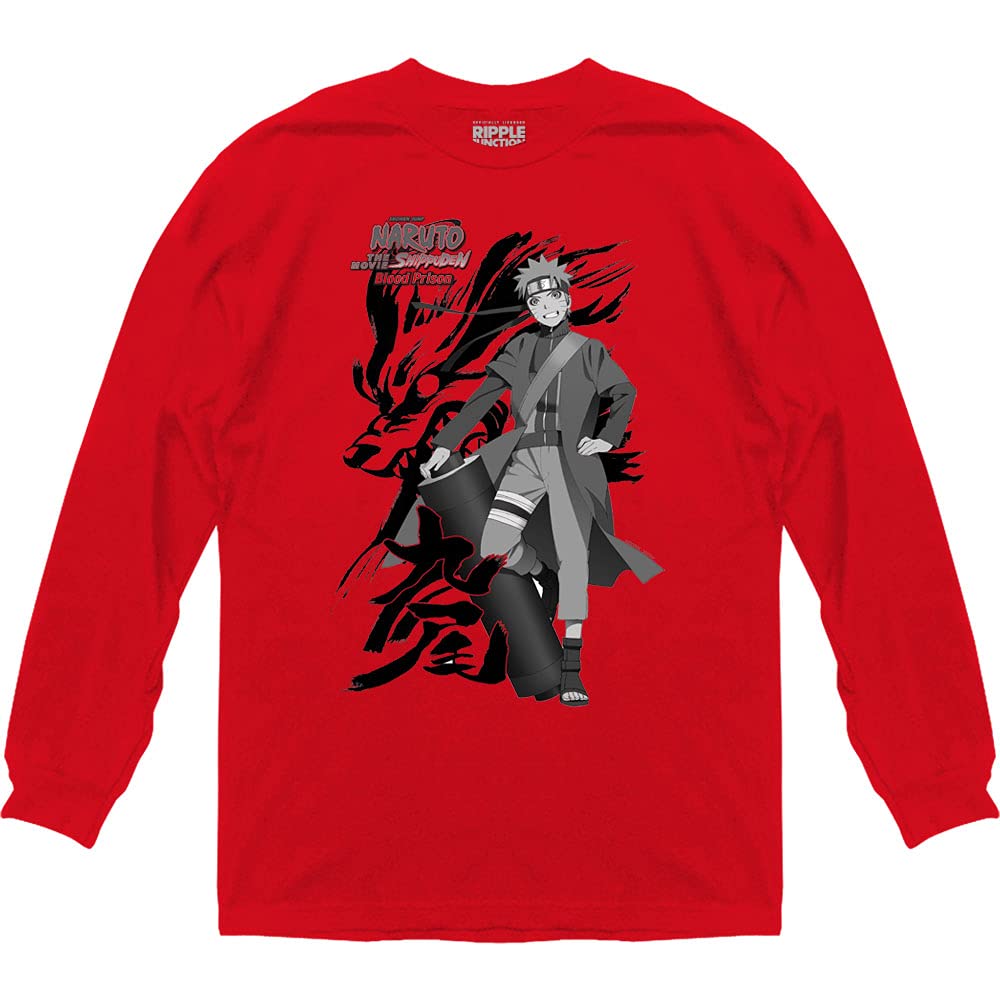 Naruto Shippuden Blood Prison T-Shirt for Adults - Anime Cosplay & Casual Wear