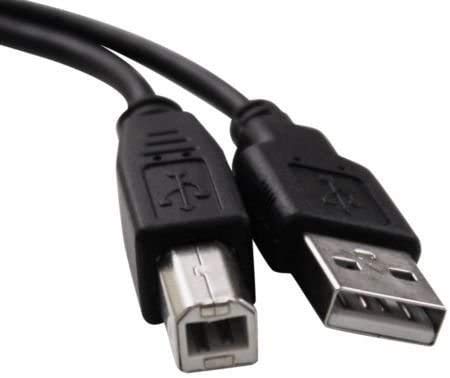 Original USB Printer Scanner Cable for HP Photosmart C6270 C6275 6280 C6283 C6285 - Replacement Cord for Home & Office Printing & Scanning