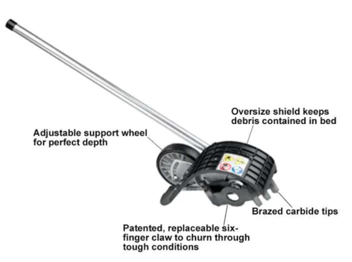 ECHO Bed Redefiner Attachment 99944200465 - Compatible with ECHO Power Equipment - Perfect for Yard Maintenance and Landscaping Projects